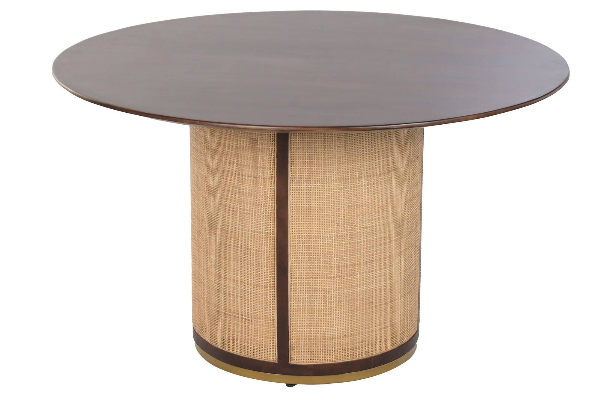 Mesa Redonda Comedor Mango Fibra 130X130X77