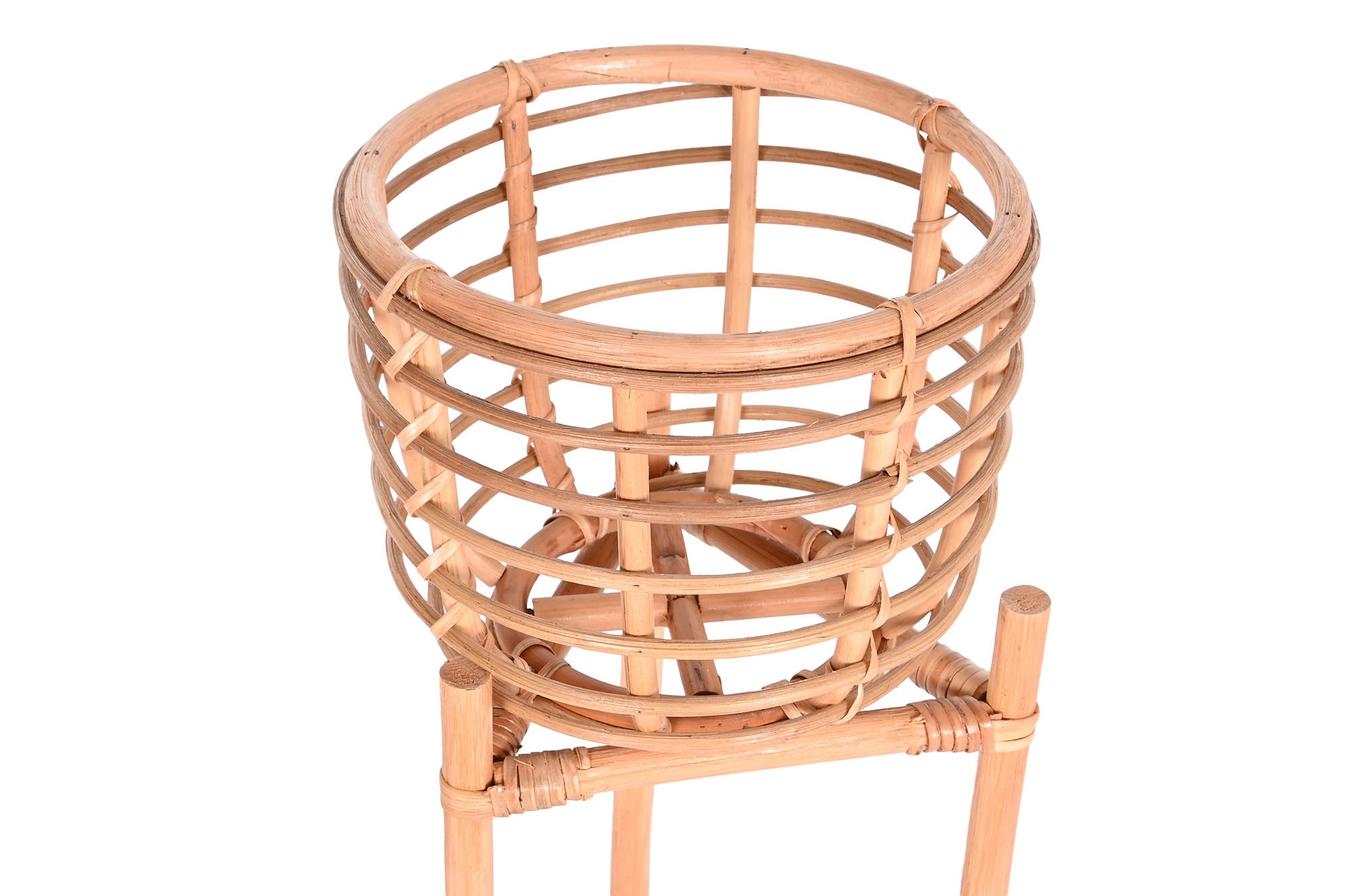 Vaso de vime 25x25x70 natural