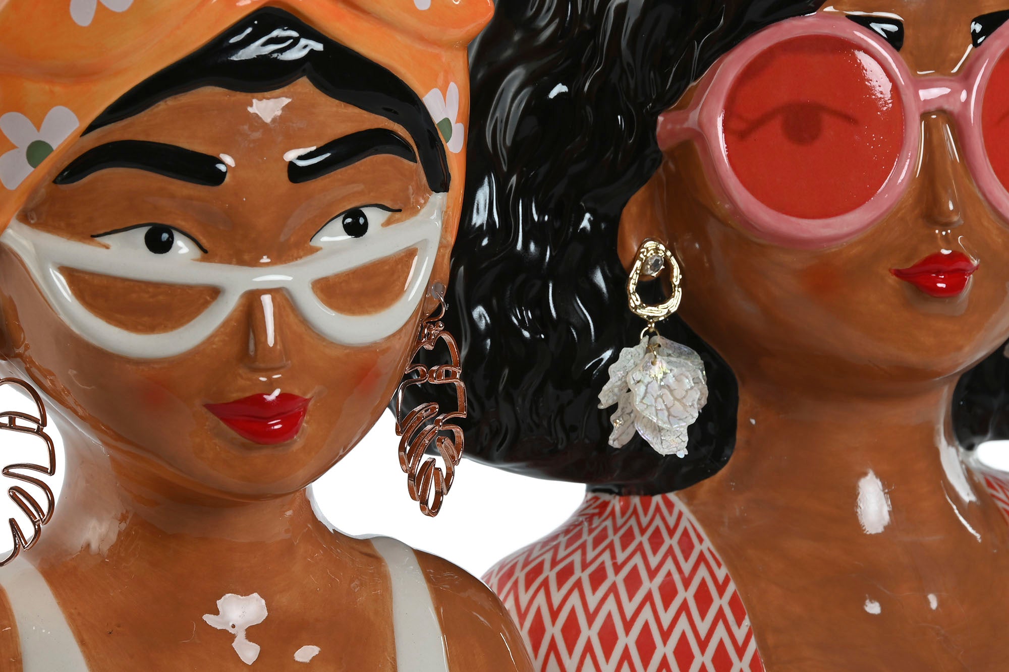 Vaso de Dolomita 16X13X24 Óculos para Menina 2 Sortidos