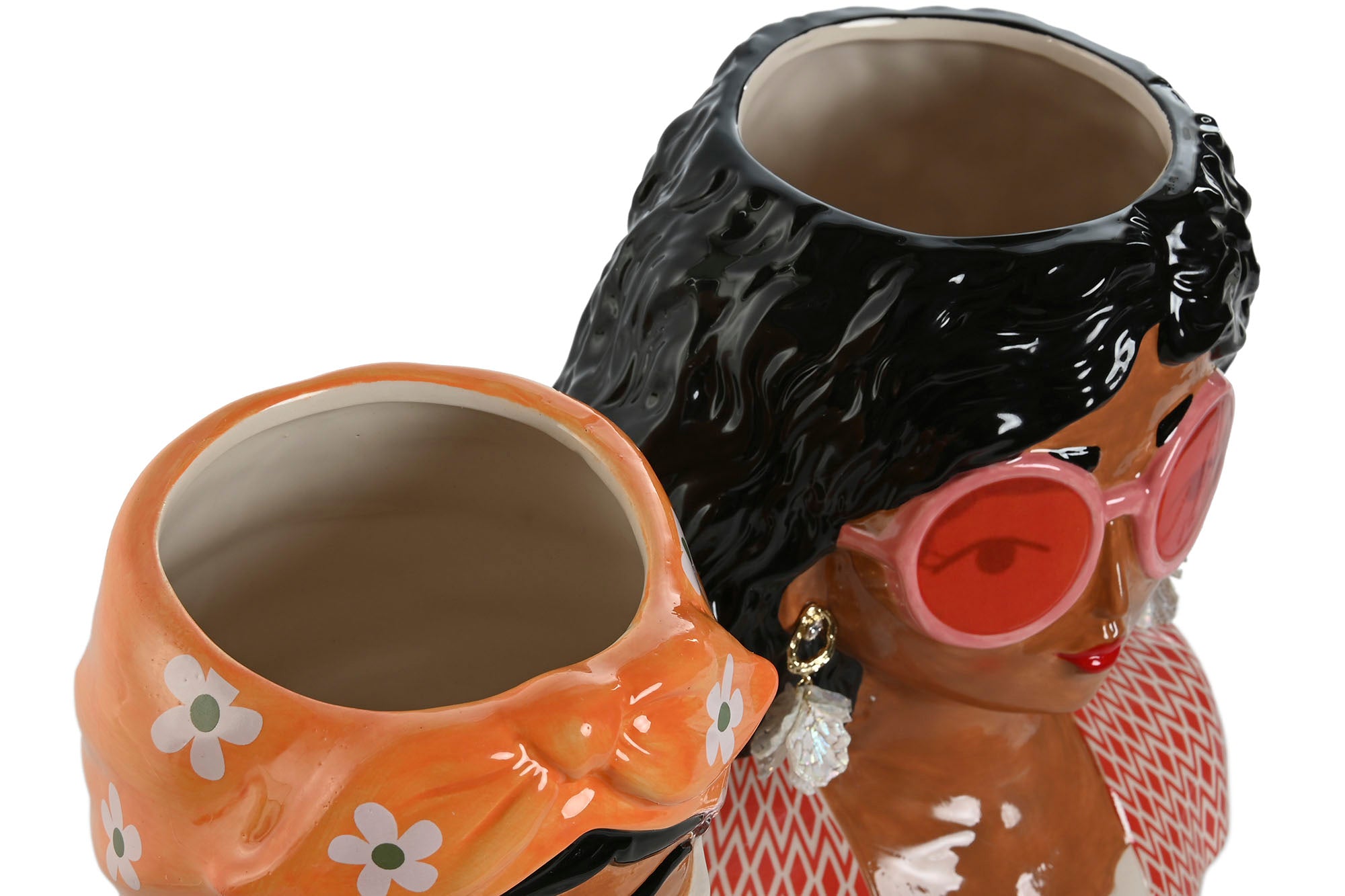 Vaso de Dolomita 16X13X24 Óculos para Menina 2 Sortidos