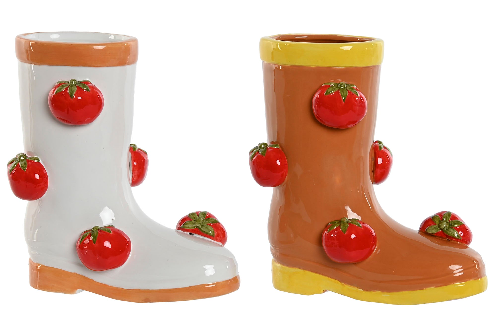 Macetero Dolomite 21X12,5X22 Bota Tomates 2 Surt.