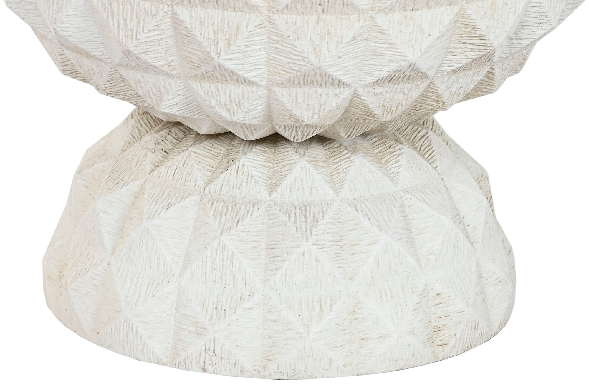 Macetero Fibra Arcilla 35X35X60 Desgastado Crudo