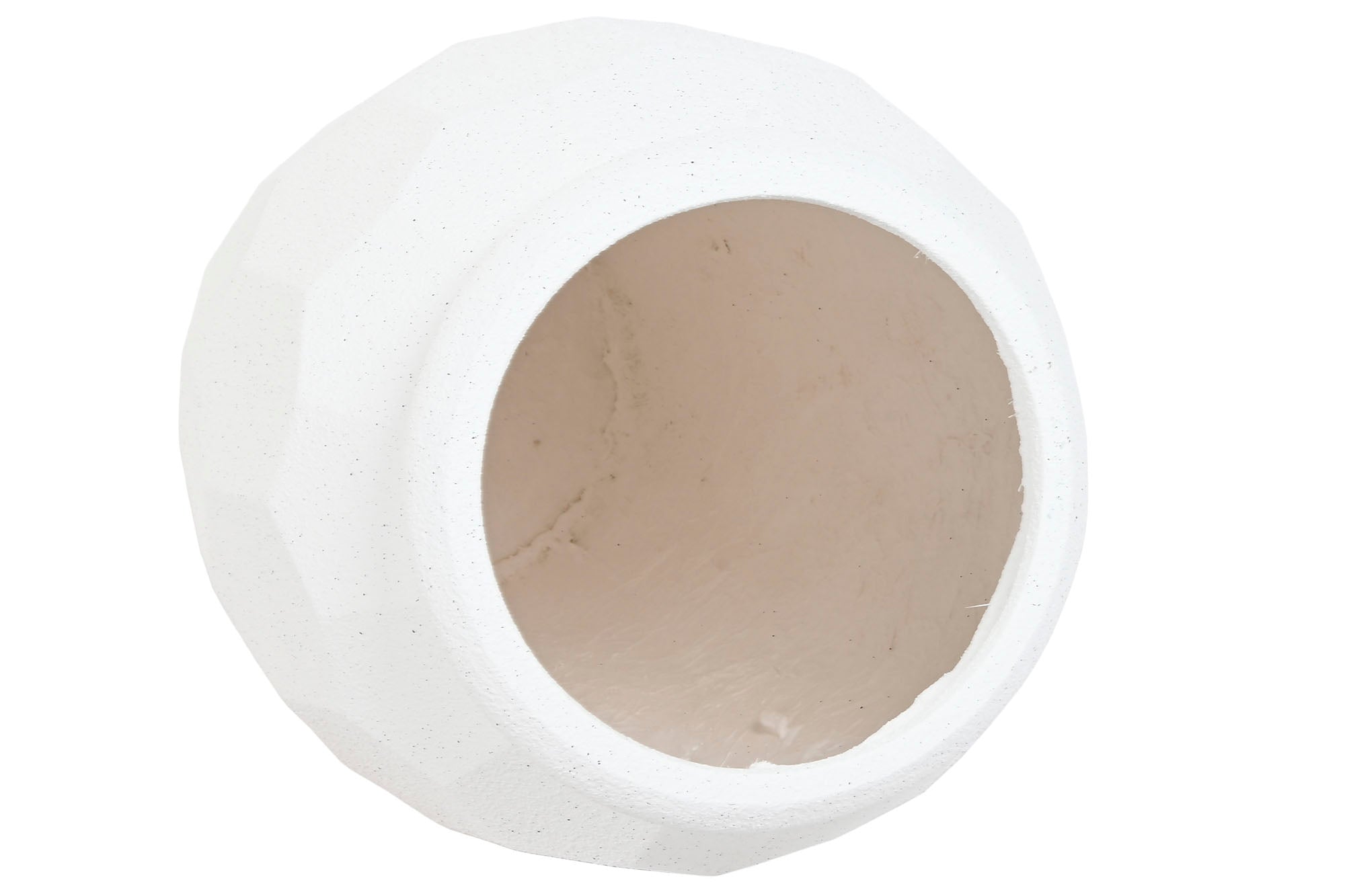 Vaso de Magnésia 47x47x61 Rough Off-White