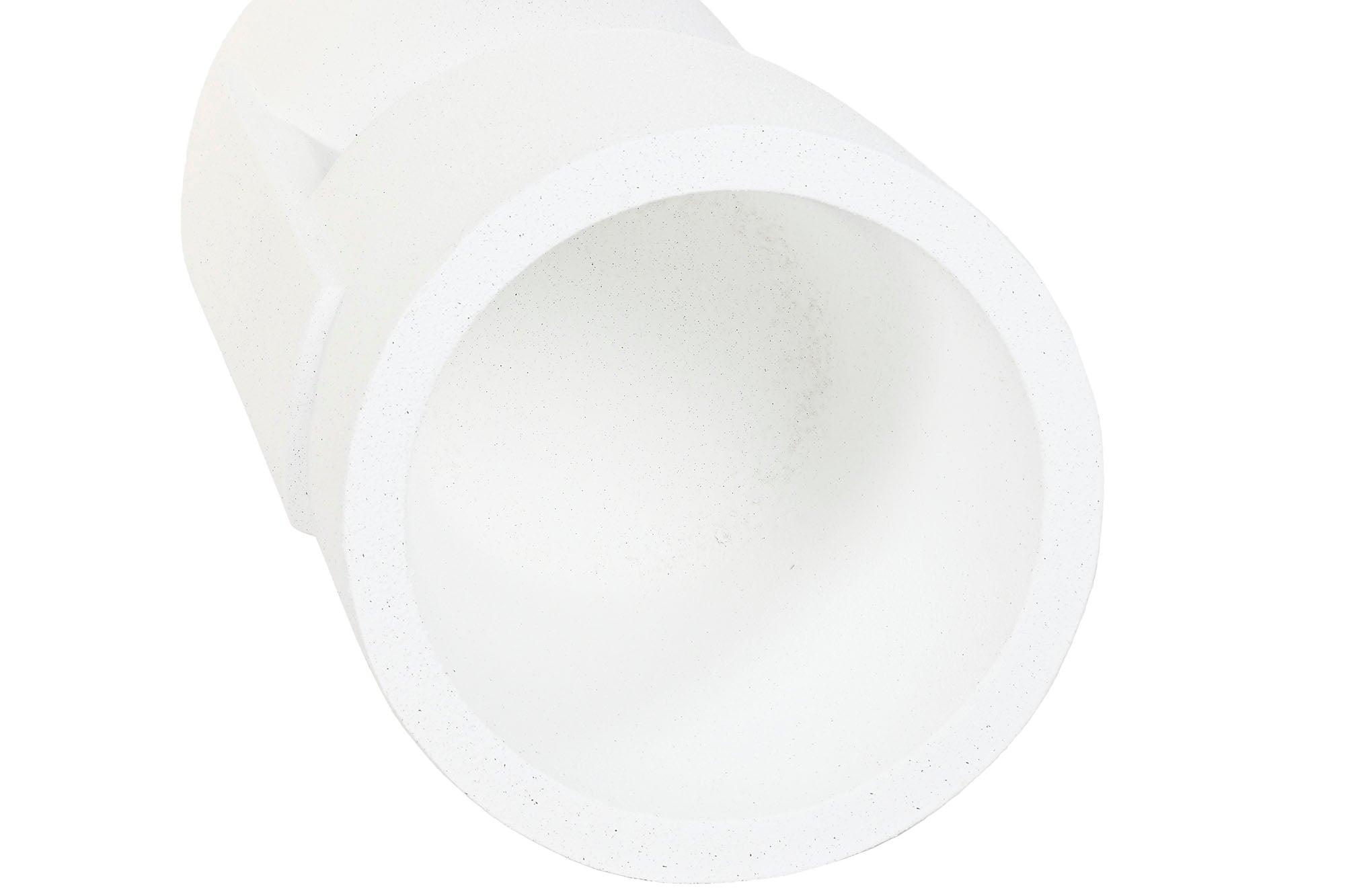 Vaso de Magnésia 38X38X91 Branco-Sujo