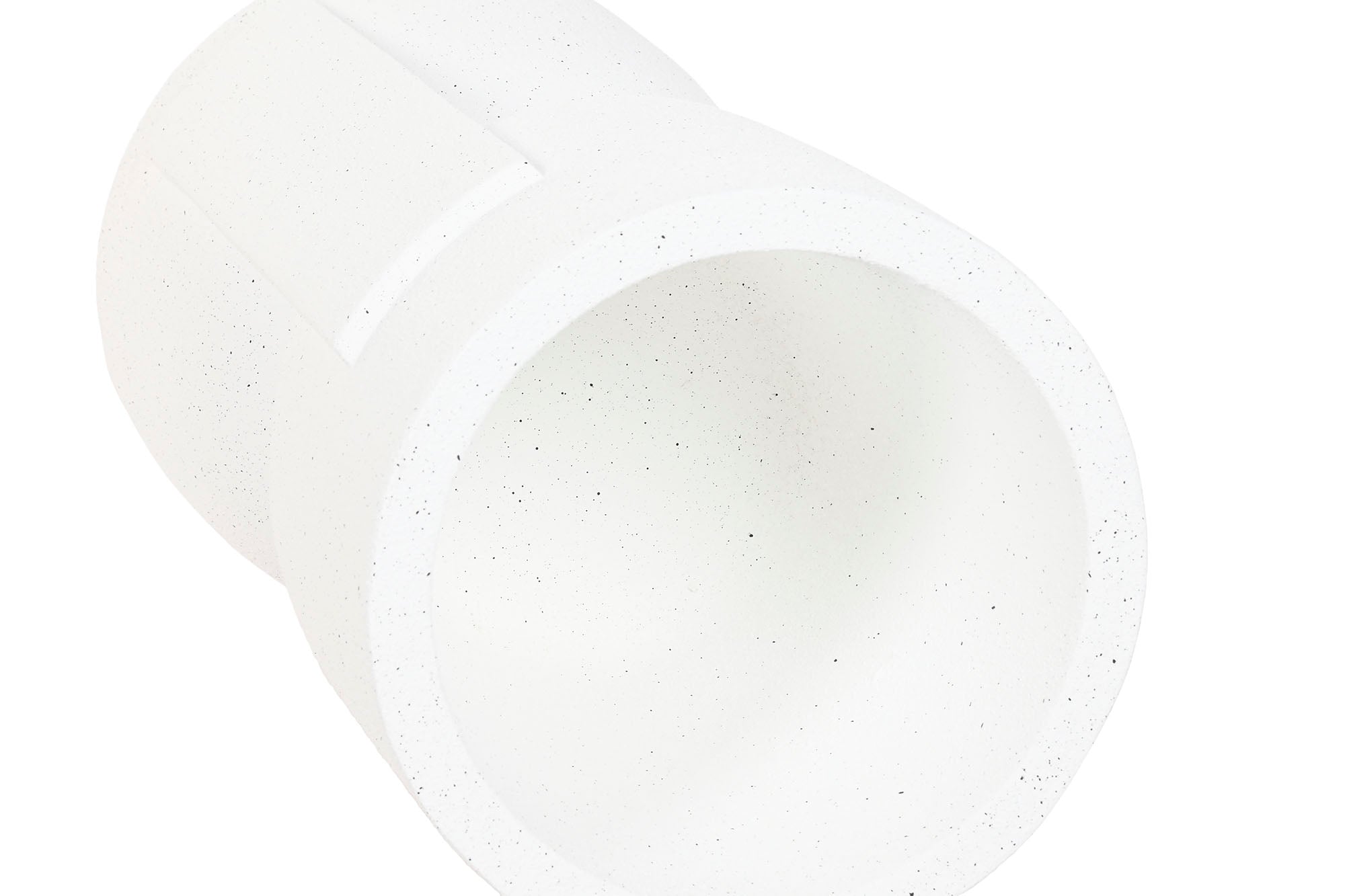 Vaso de Magnésia 36X36X70 Rough Off-White