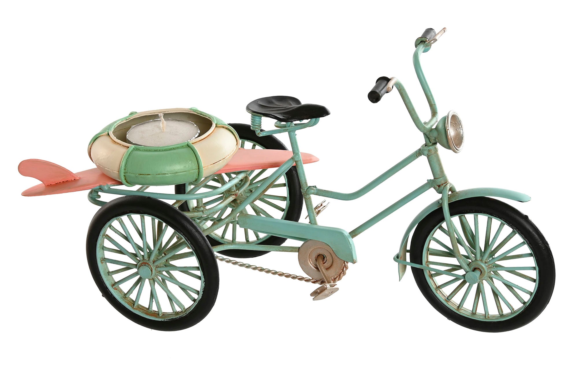 Vehiculo Decoracion Metal 26,5X12X14 3 Surt.