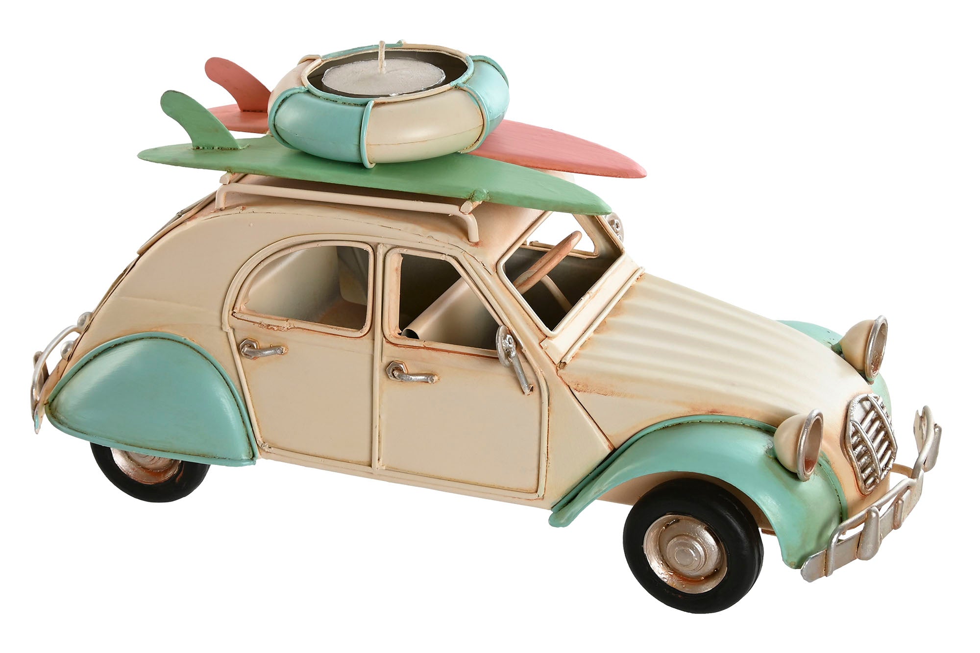 Vehicle Decoration Metal 28X11X11.5 3 Assorted