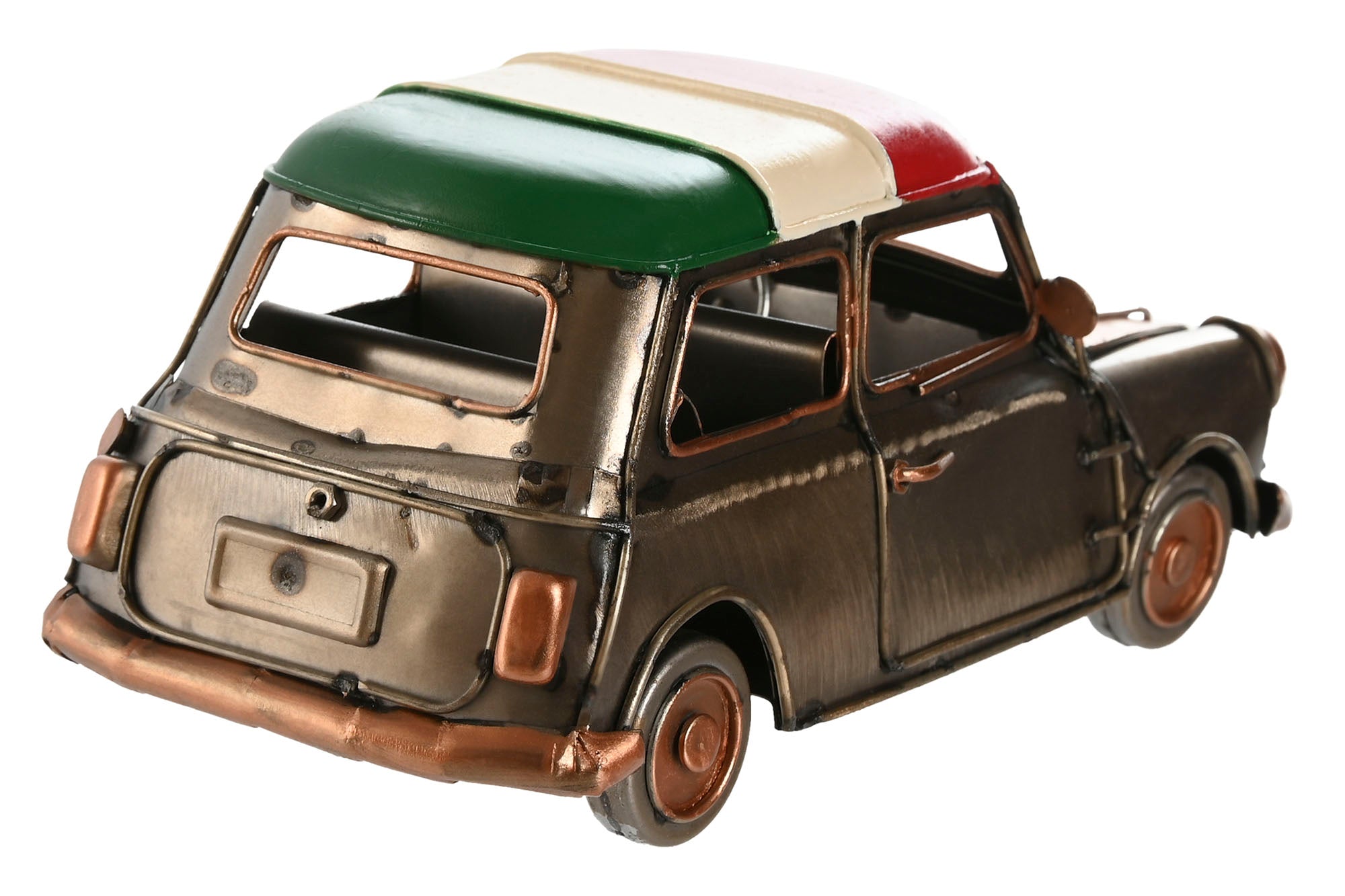Vehiculo Decoracion Metal 17X9X8 Coche 3 Surt.
