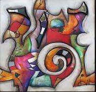 Abstract Painting “Multicolor”