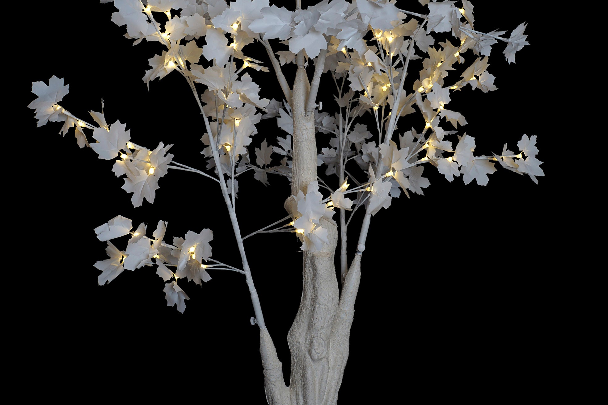Arbol Led Pvc 90X90X200 288L Arce Blanco