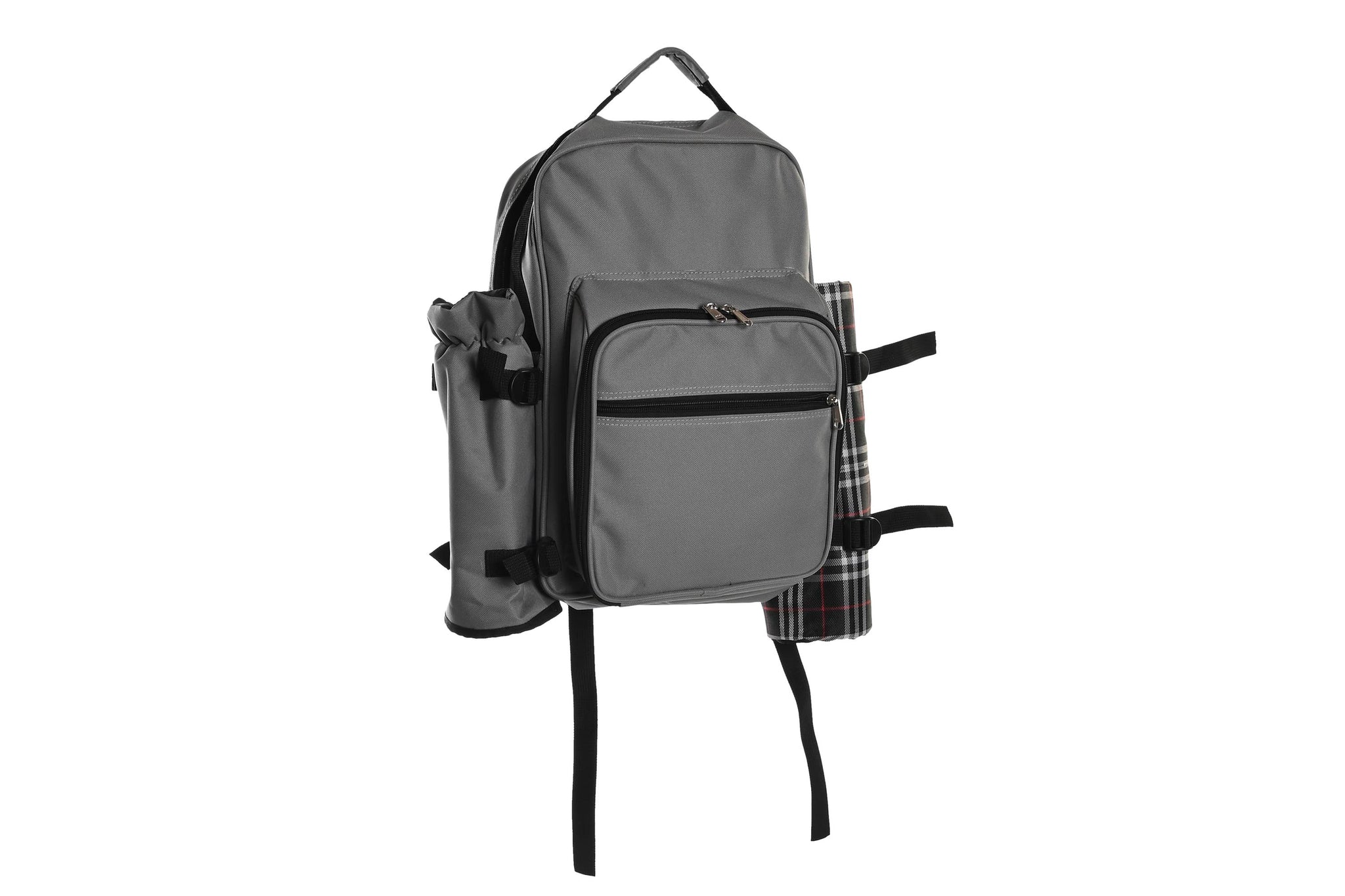 Conjunto de 9 mochilas de poliéster 28,5 x 20 x 39 2 serviço de piquenique