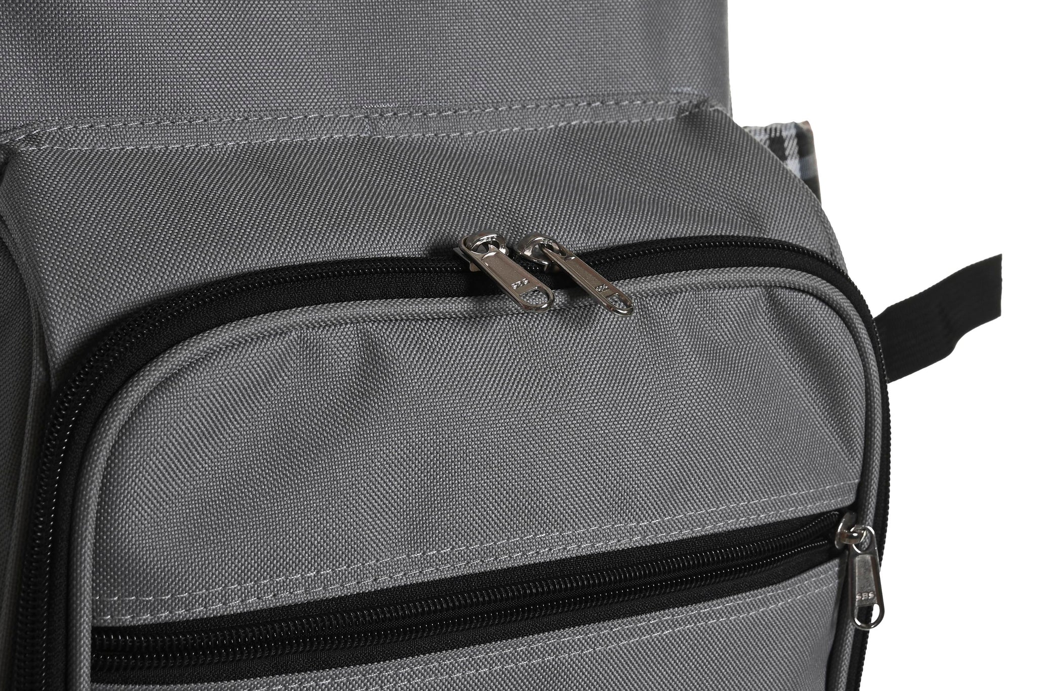 Conjunto de 9 mochilas de poliéster 28,5 x 20 x 39 2 serviço de piquenique
