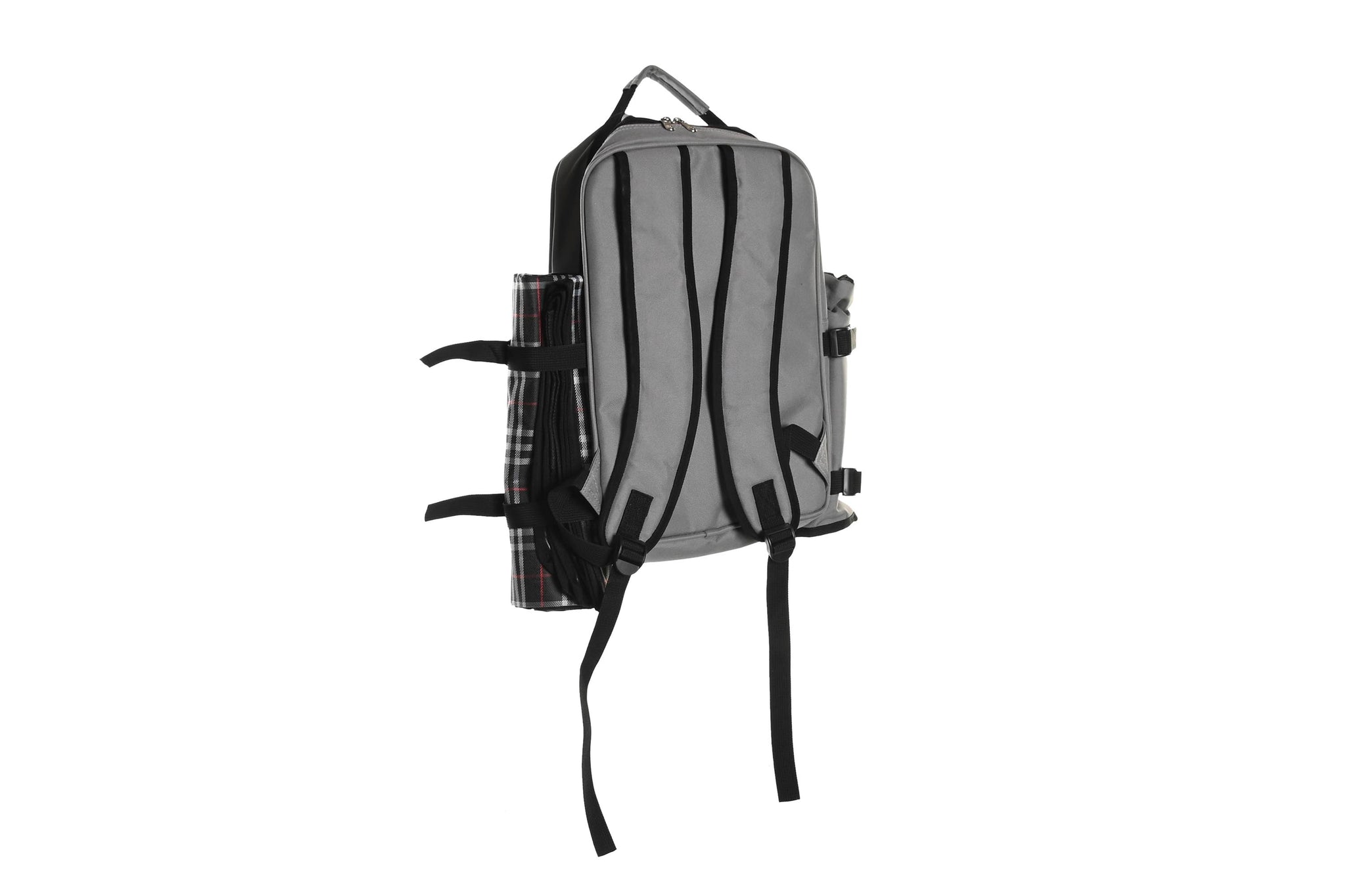 Conjunto de 9 mochilas de poliéster 28,5 x 20 x 39 2 serviço de piquenique