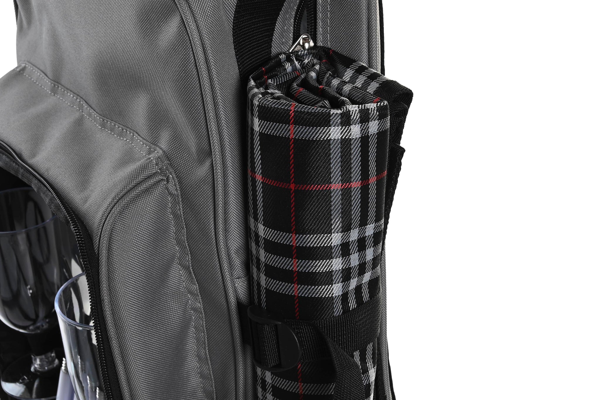 Conjunto de 9 mochilas de poliéster 28,5 x 20 x 39 2 serviço de piquenique