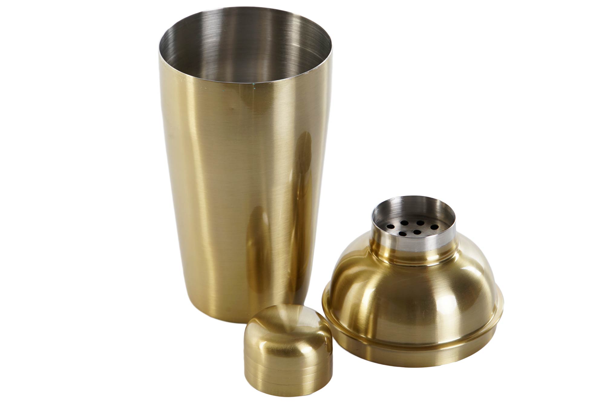 Coctel Set 5 Inox 8X8X21 500Ml Dorado