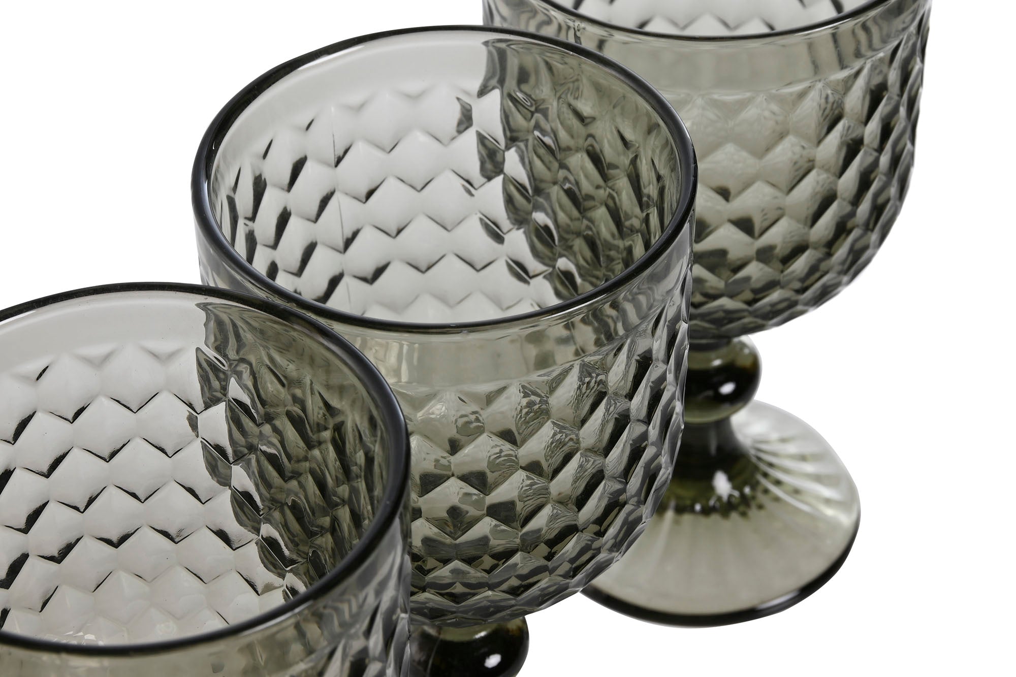 Copa Set 6 Cristal 8,7X8,7X17 325Ml, Gris