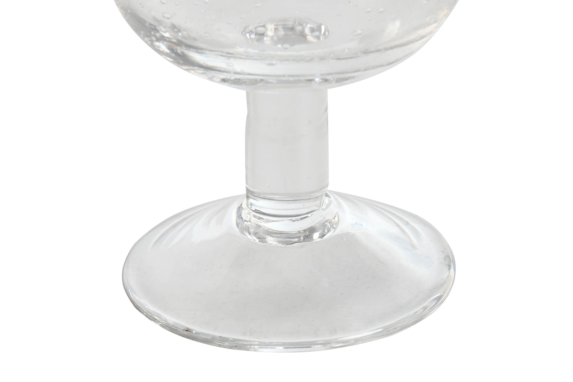 Glass Set 6 Crystal 8X8X14 300Ml Bubbles