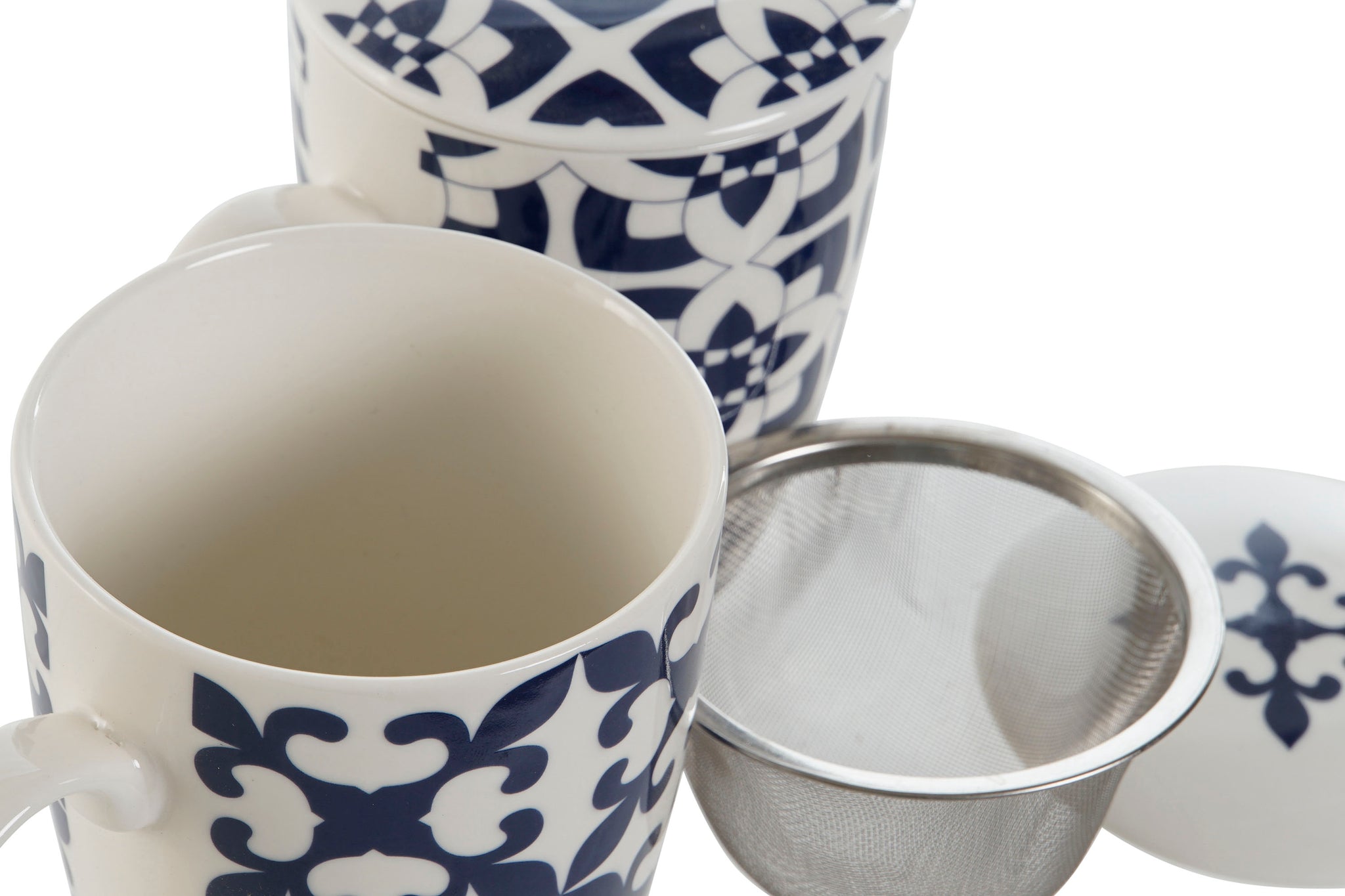 Mug Infusiones Porcelana 8,3X6X10,5 340Ml Caja Reg