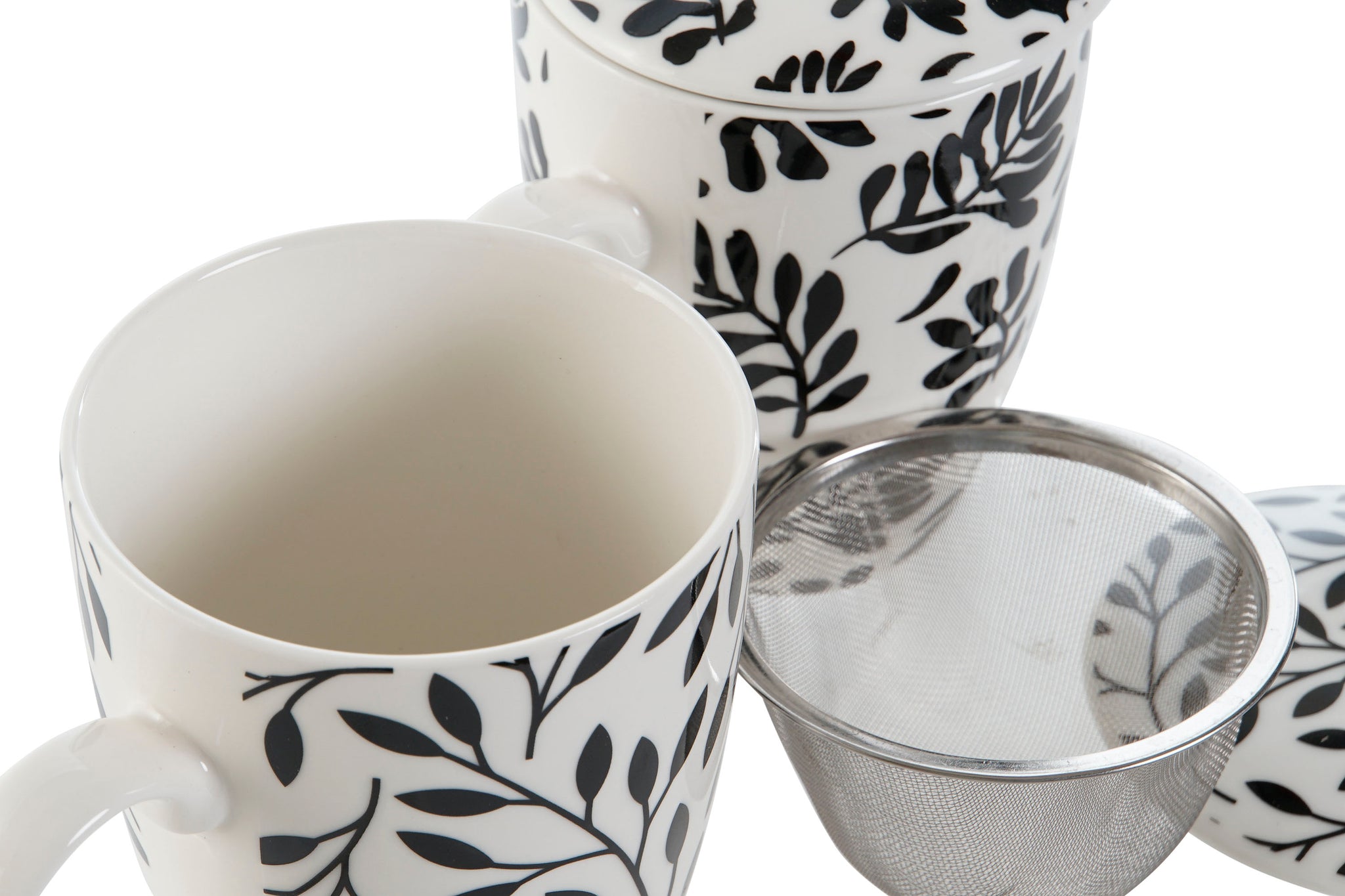 Mug Infusiones Porcelana 8,3X6X10,5 340Ml Caja Reg