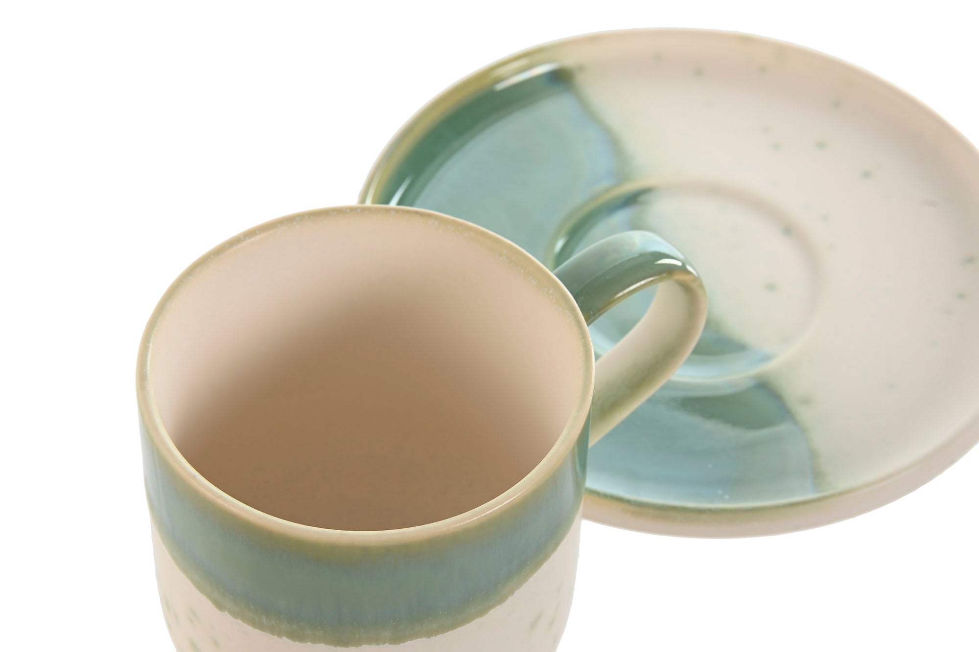 Taza Set Plato Set 2 Porcelana 15X15X1 270Ml Jad