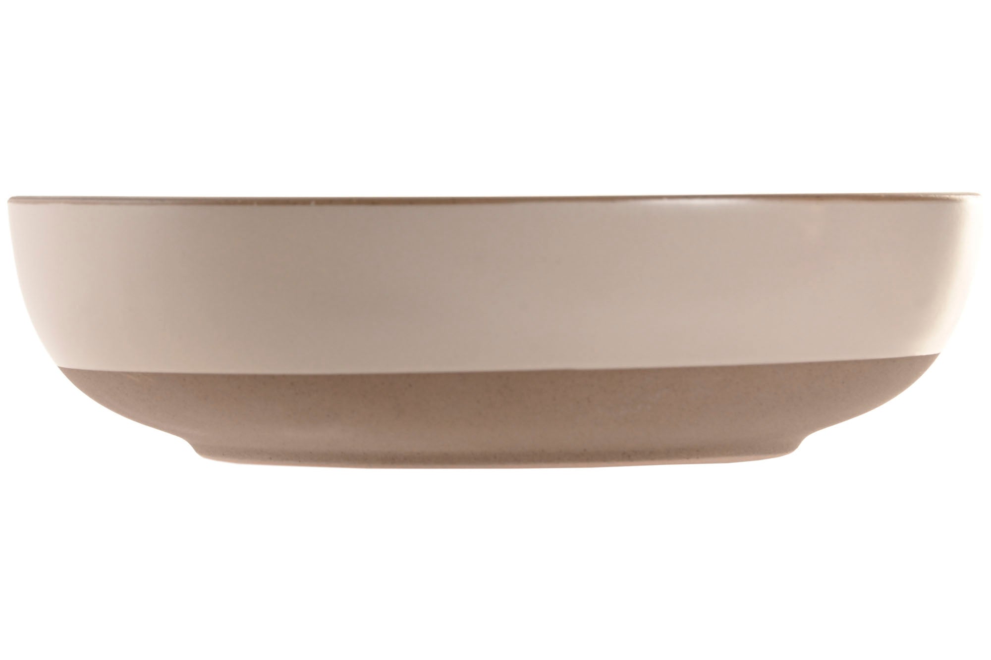 Plato Gres 18,5X18,5X5 Mate Beige