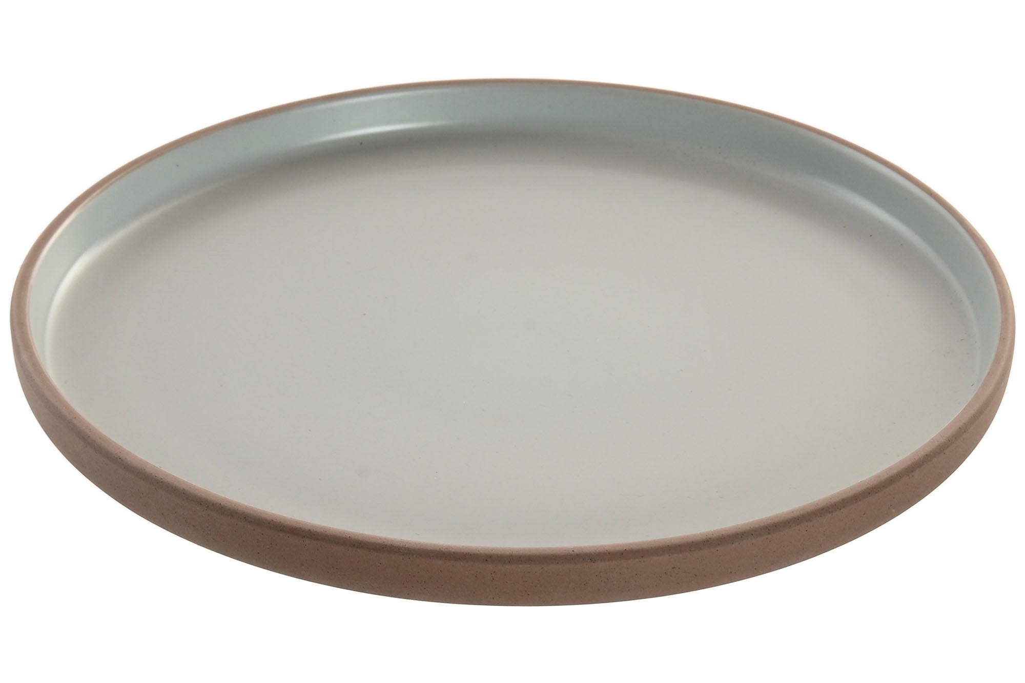 Plato Gres 26X26X2,7 Mate Azul Celeste