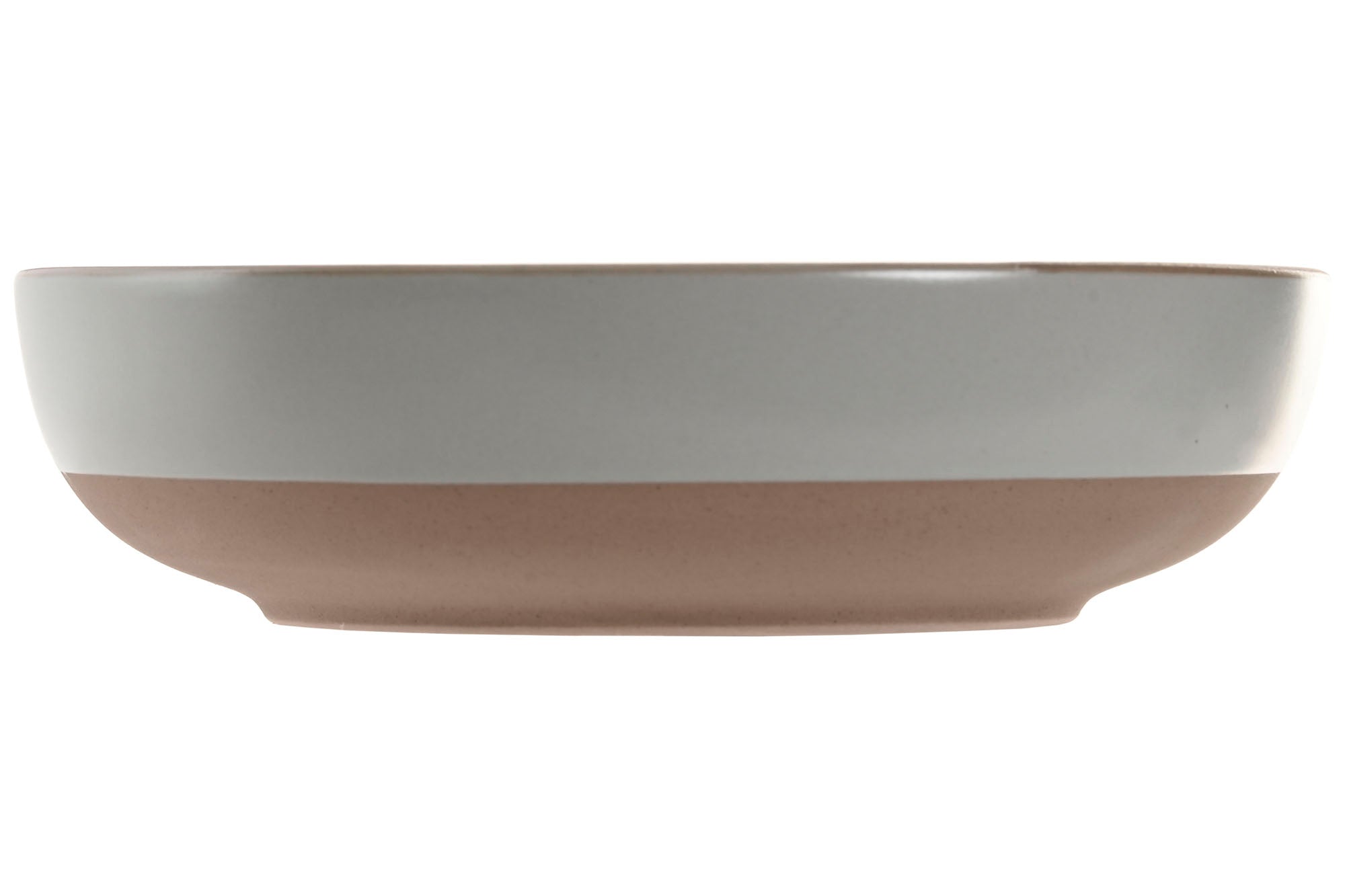 Plato Gres 18,5X18,5X5 Mate Azul Celeste
