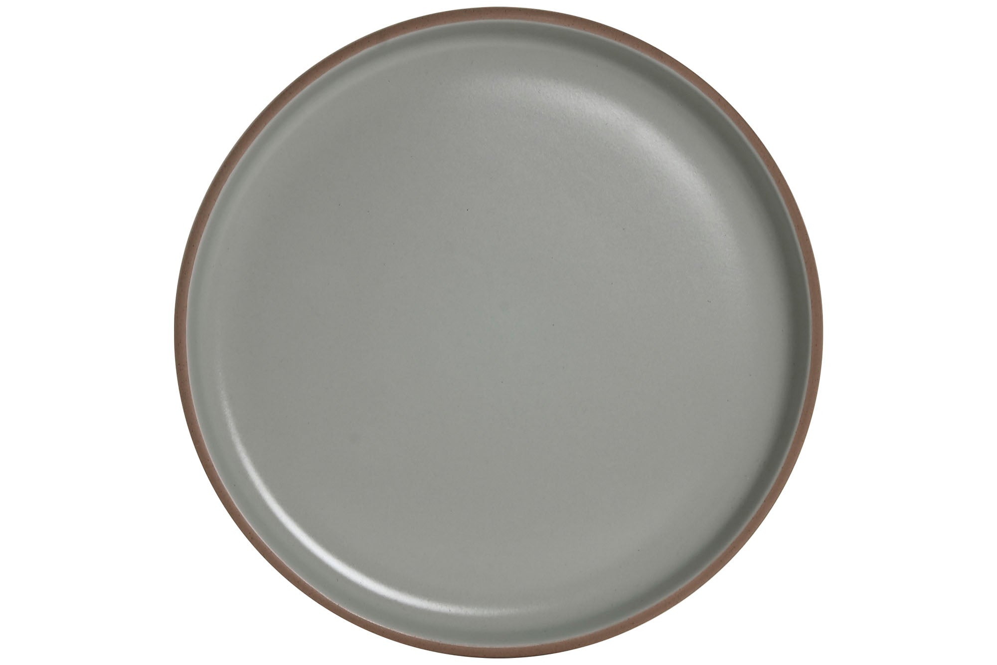 Plato Gres 20,4X20,4X2,4 Mate Azul Celeste