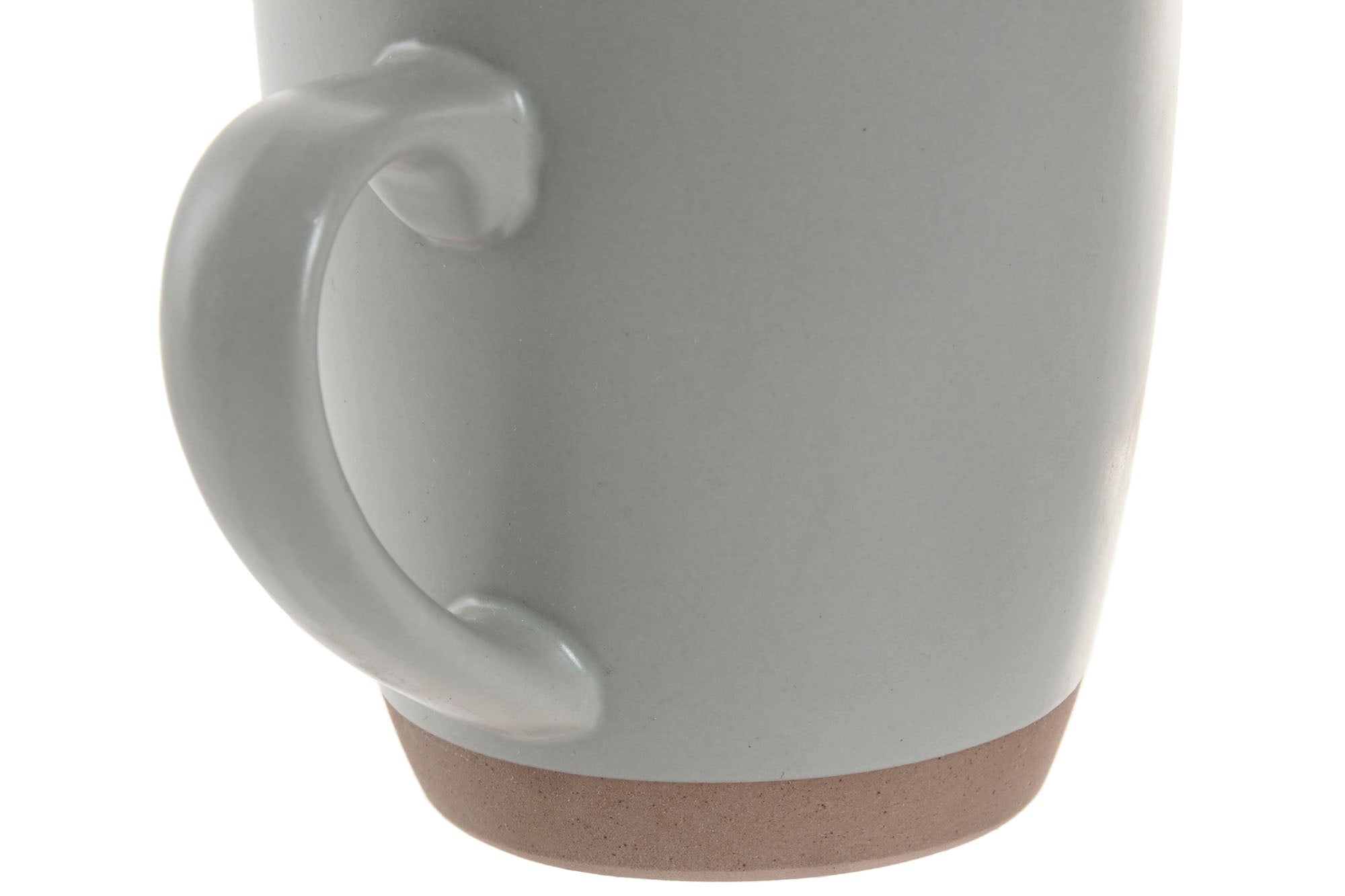 Mug Gres 12X9X10,5 360Ml Mate Azul Celeste