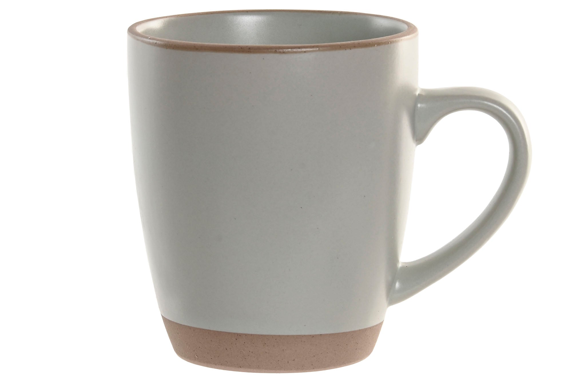 Mug Gres 12X9X10,5 360Ml Mate Azul Celeste