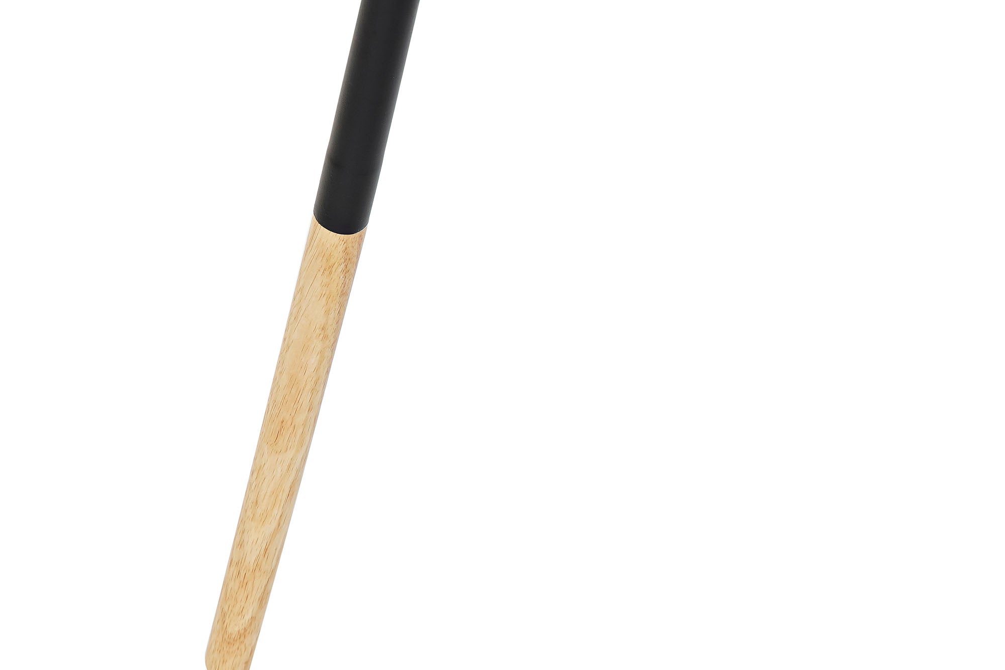 Perchero Acero Hevea / Rubberwood 65X65X179 Negro