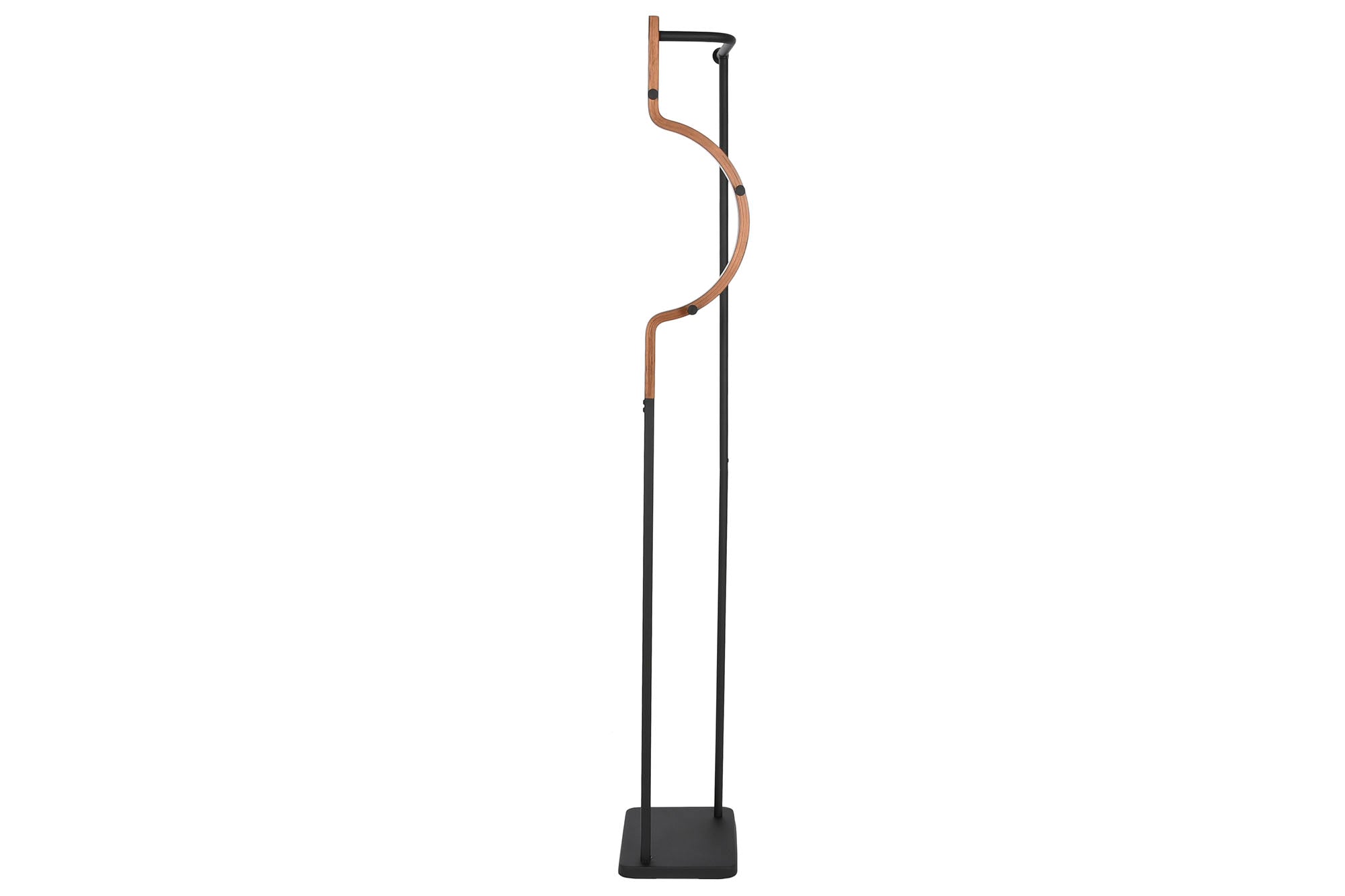 Perchero Madera Metal 20X20X172 Marron