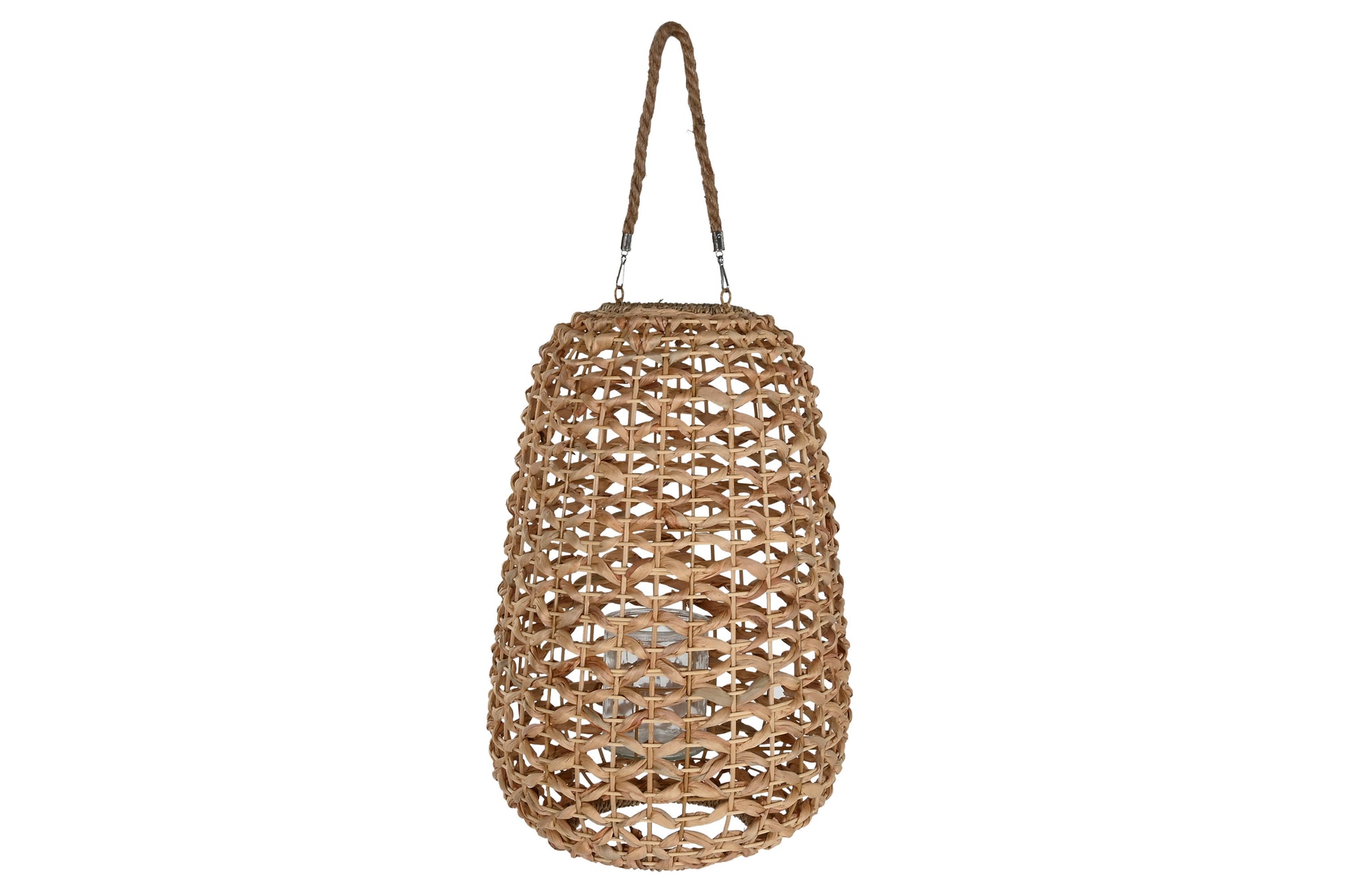 Portavela Jacinto De Agua Metal 33X33X71 Natural