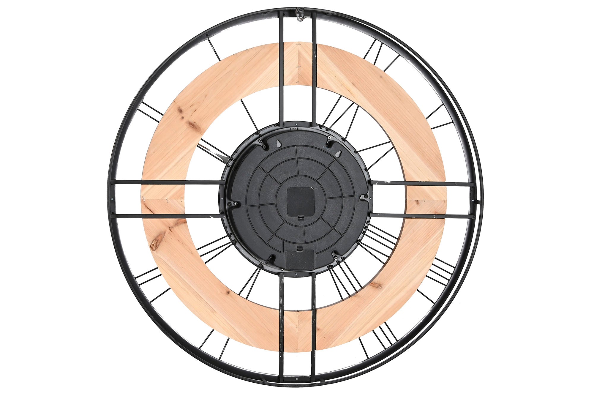 Reloj Pared Hierro Cristal 90X9,5X90 Movimiento