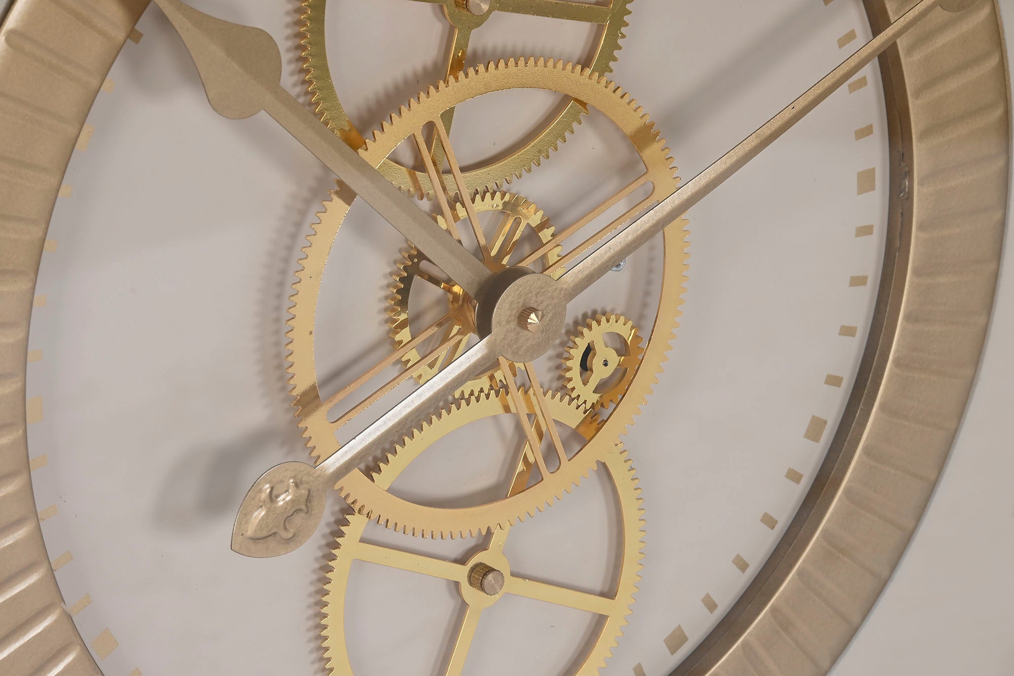 Reloj Pared Hierro 59,5X8,5X59,5 Movimiento