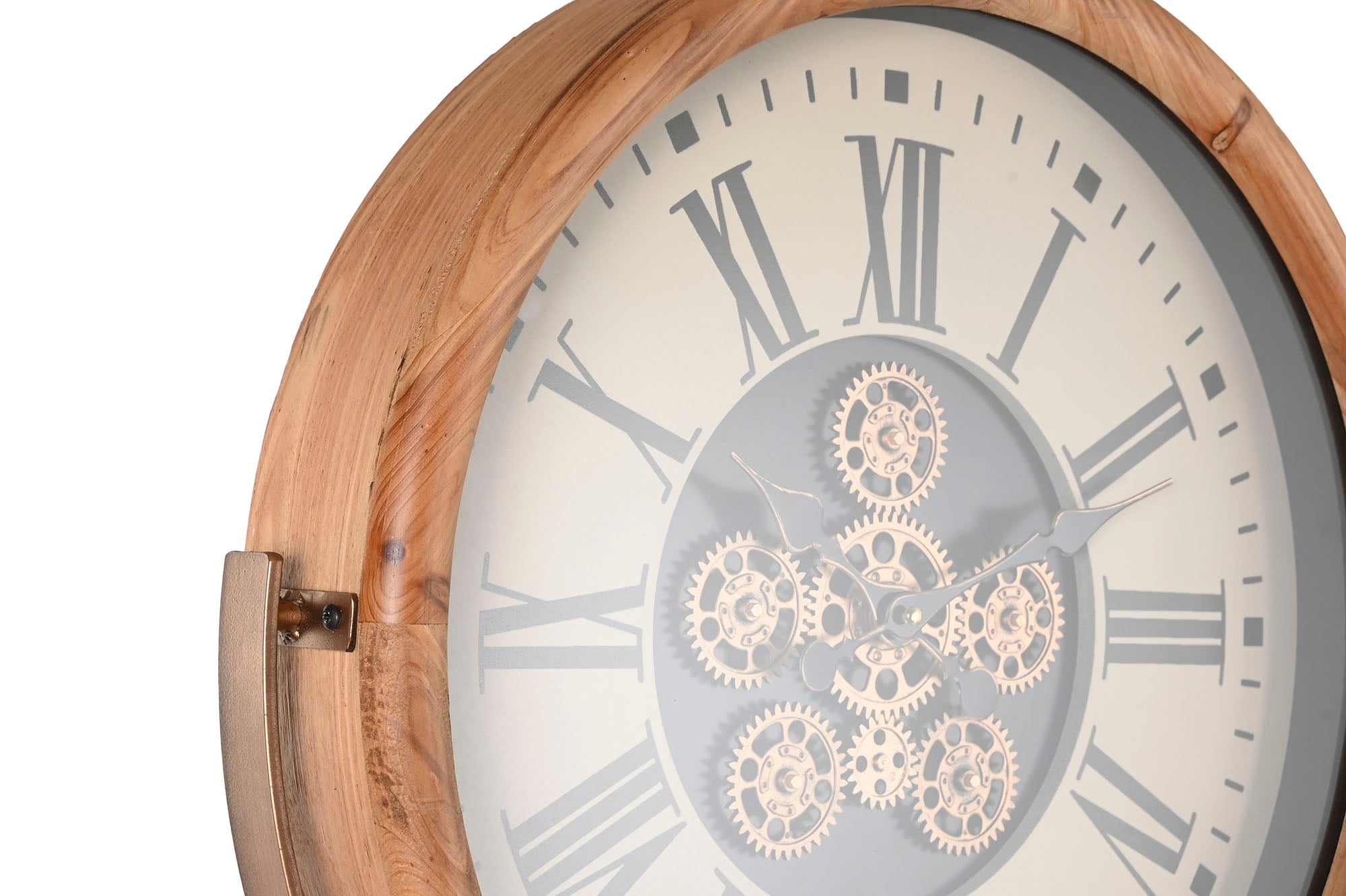 Reloj Pie Abeto Cristal 61X55X183 Movimiento