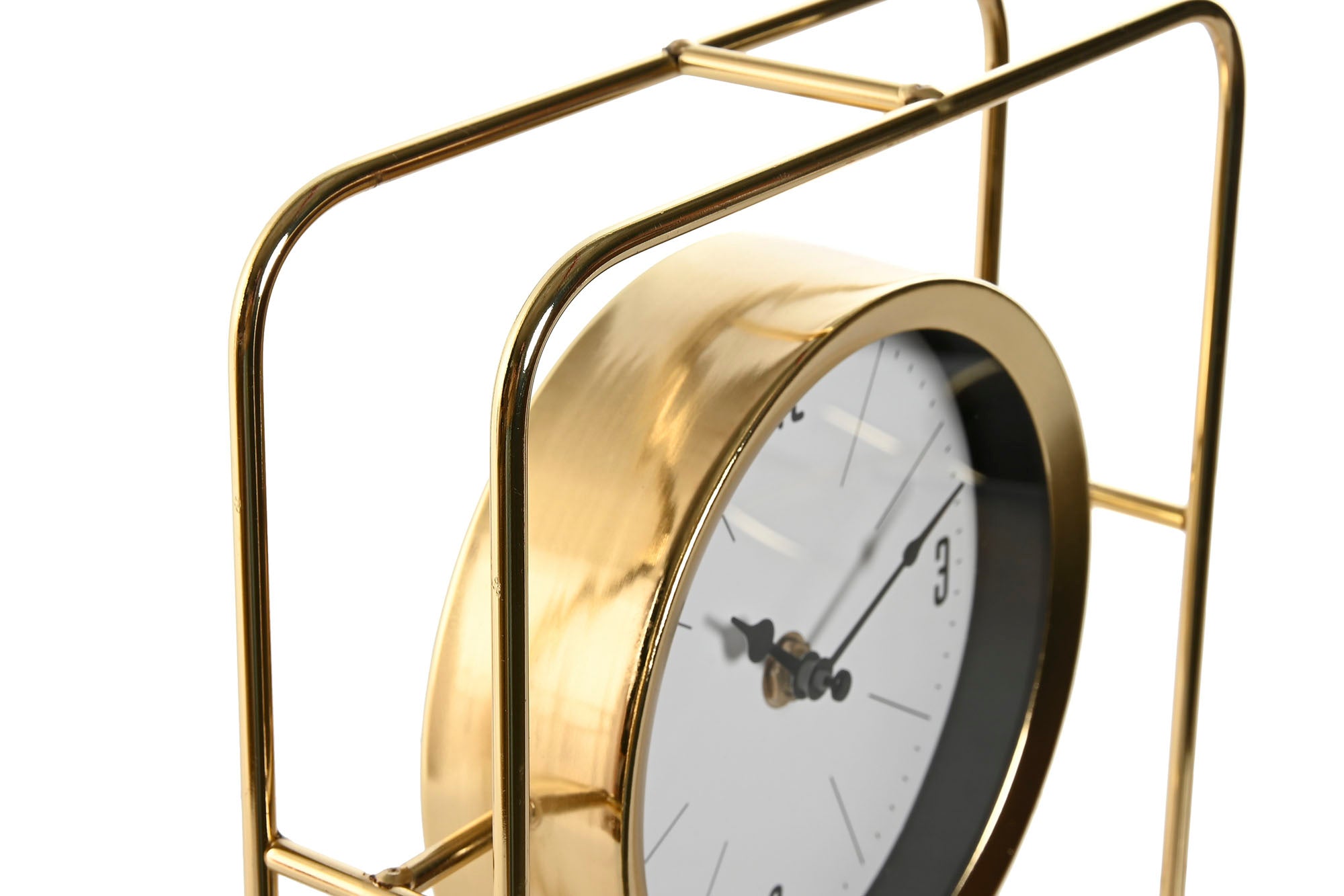 Reloj Metal Cristal 21,8X6X21,8 Brillante Dorado