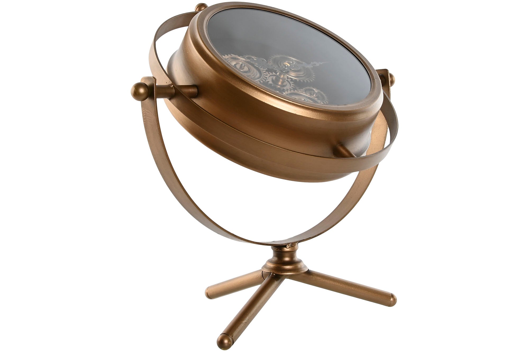 Reloj Sobremesa Metal Cristal 36X19X41 Movimiento