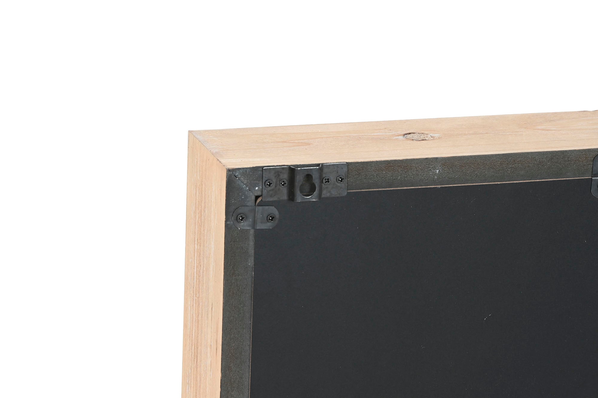 Reloj Pared Metal Pino 60X8,5X73 Movimiento Blanco