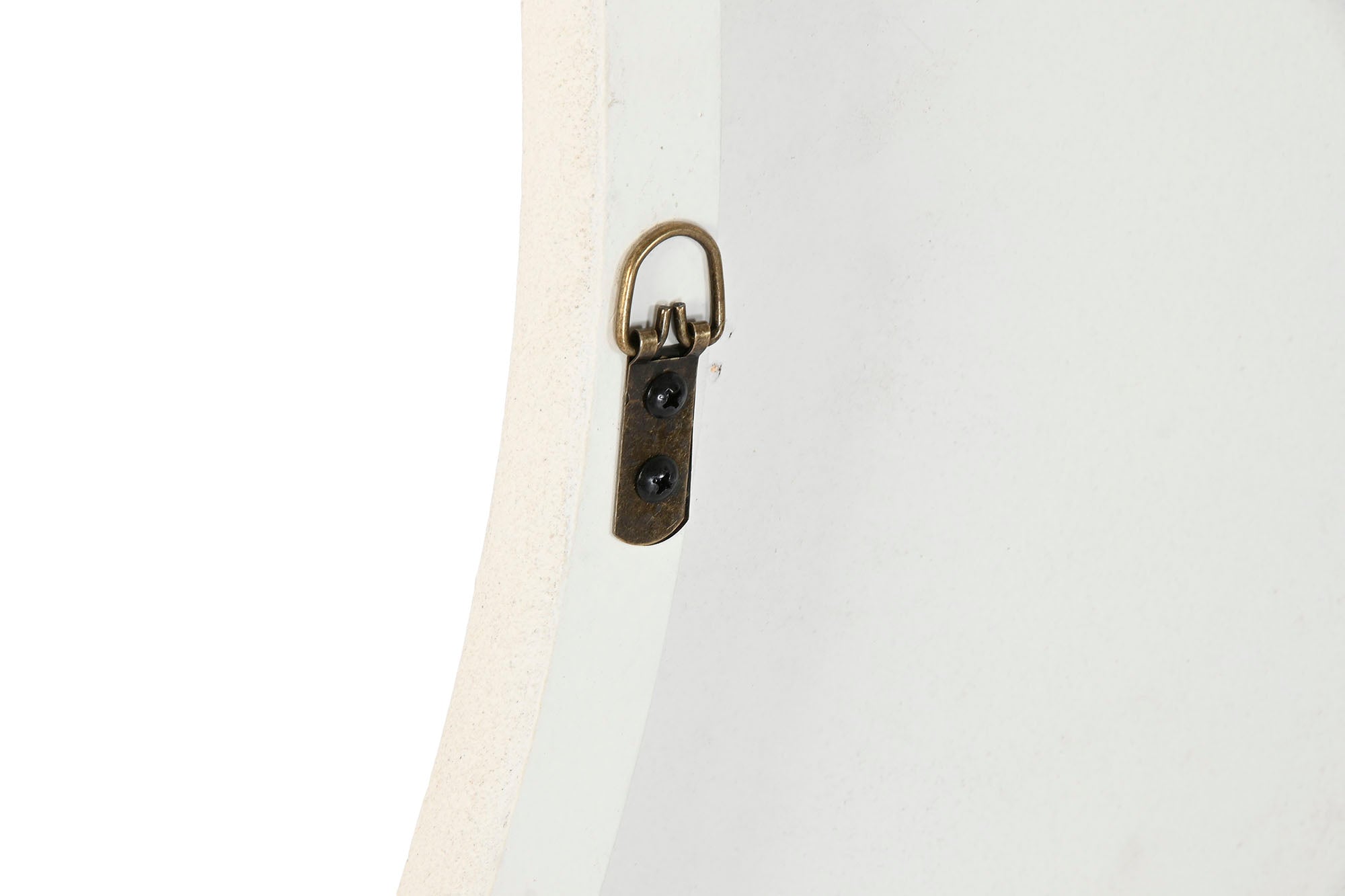 Reloj Mdf 60X4X100 Forma Envejecido Blanco