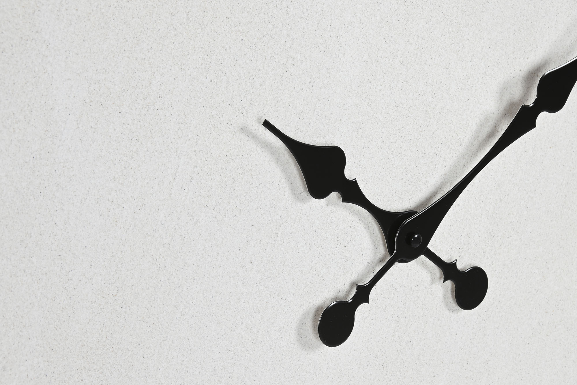 Reloj Mdf Fibra 85X7X85 Blanco