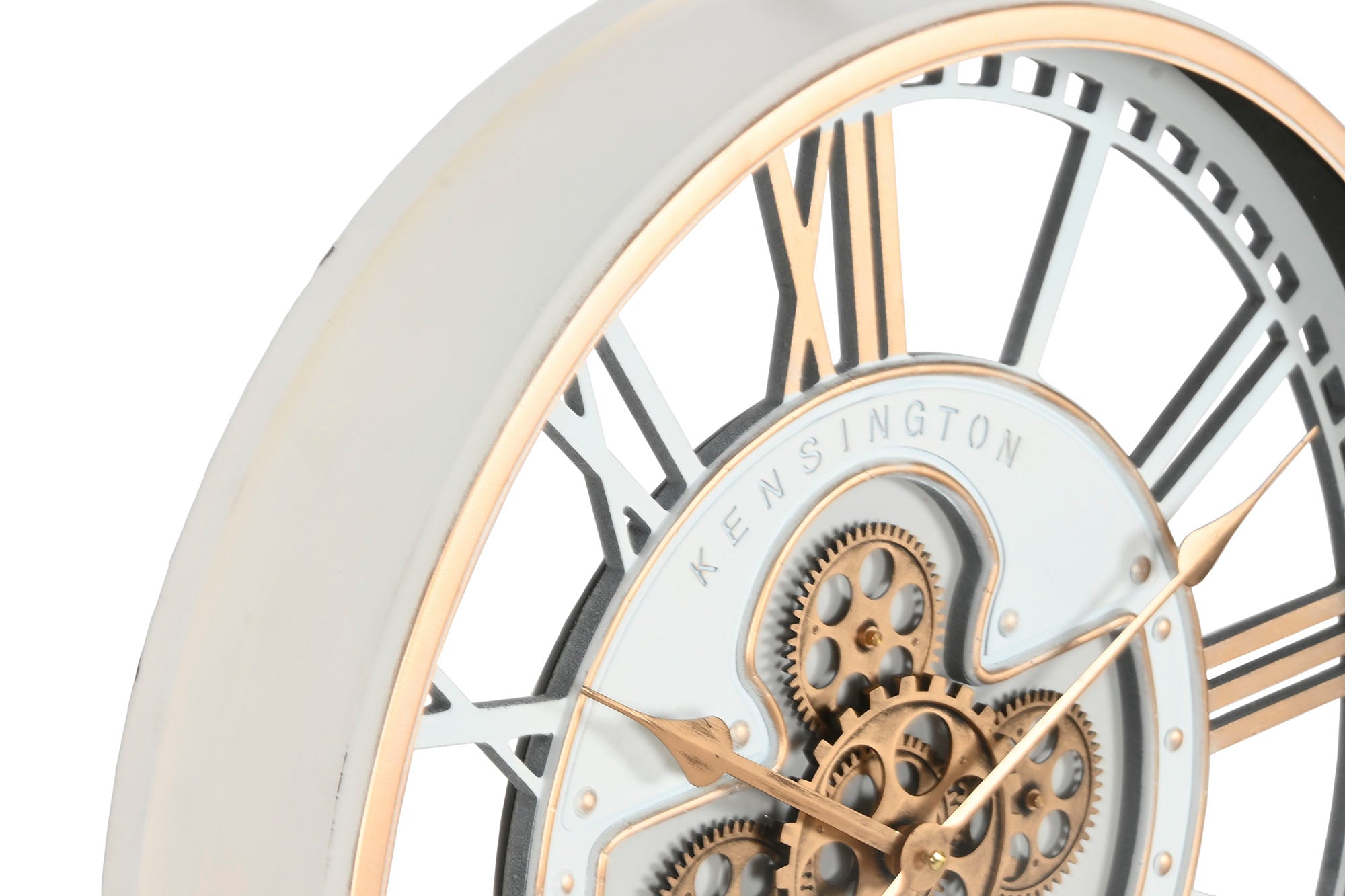 Reloj Pared Metal Cristal 60,5X9,5X60,5 Movimiento