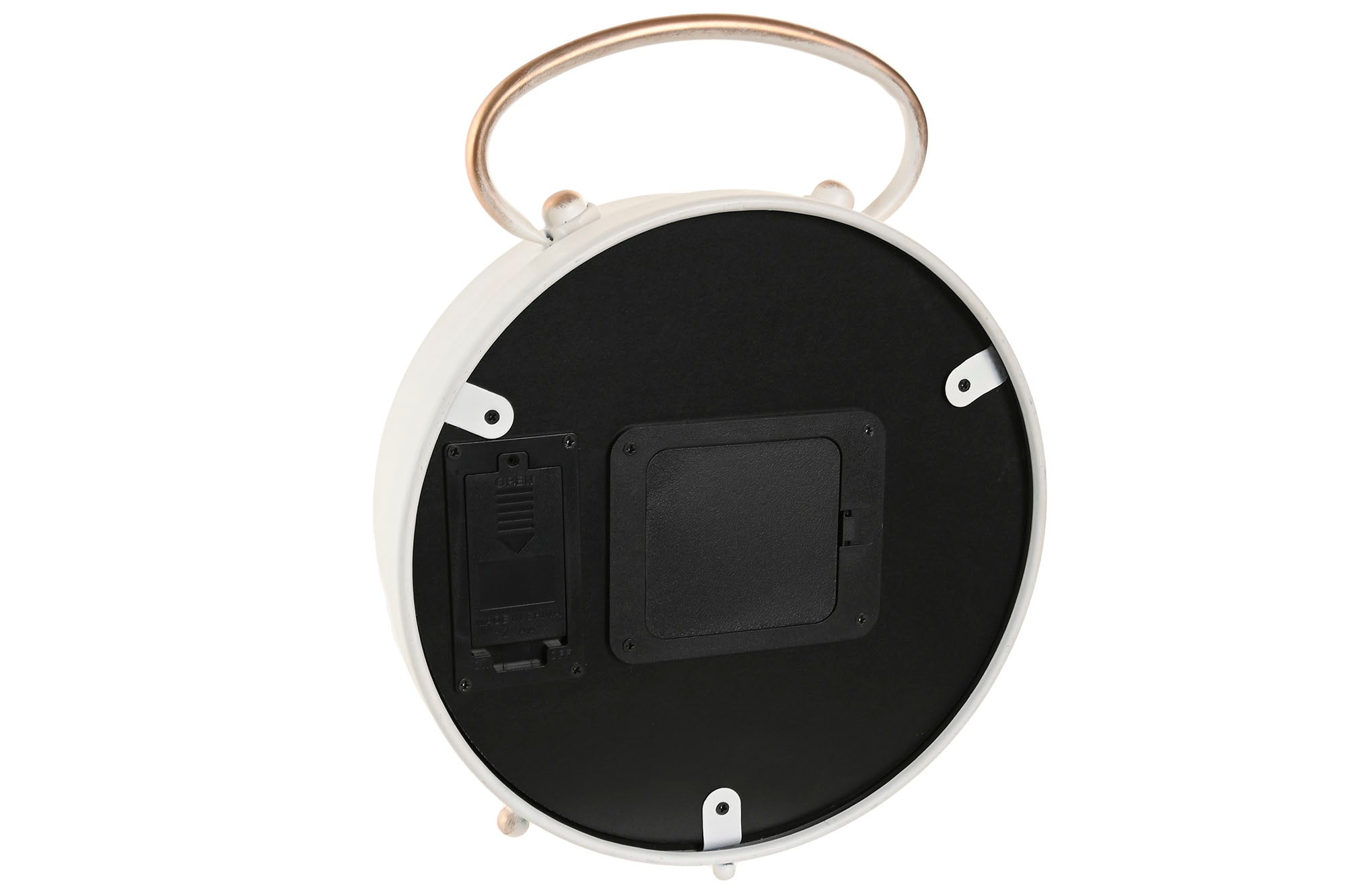 Reloj Sobremesa Metal Cristal 23,5X8X30 Movimiento