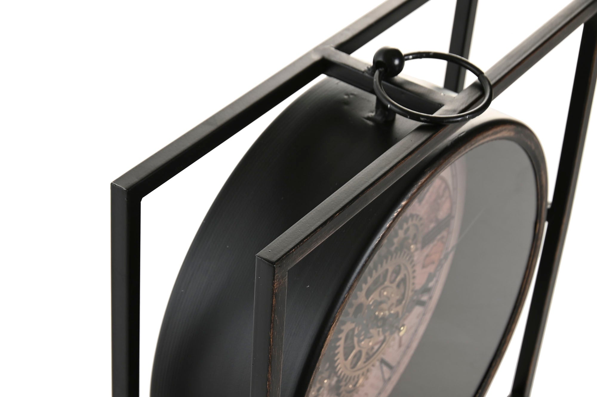 Reloj Sobremesa Metal Cristal 30X9X32 Movimiento