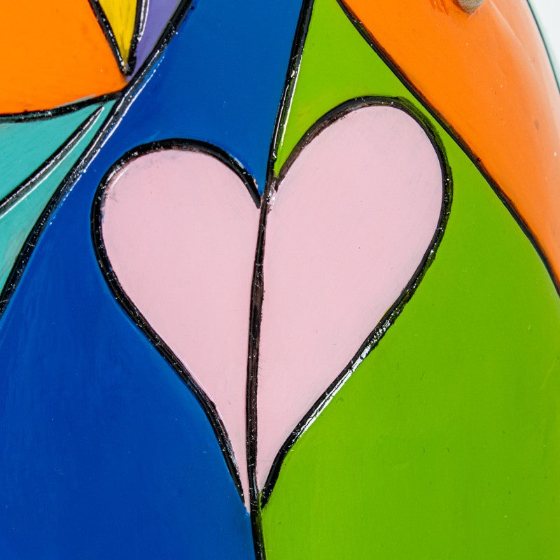 Figura Menina 21cm Resina Colores