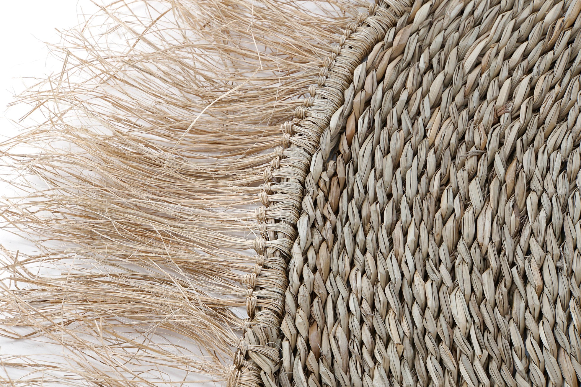 Alfombra Fibra Yute 125X125X1 Flecos Natural