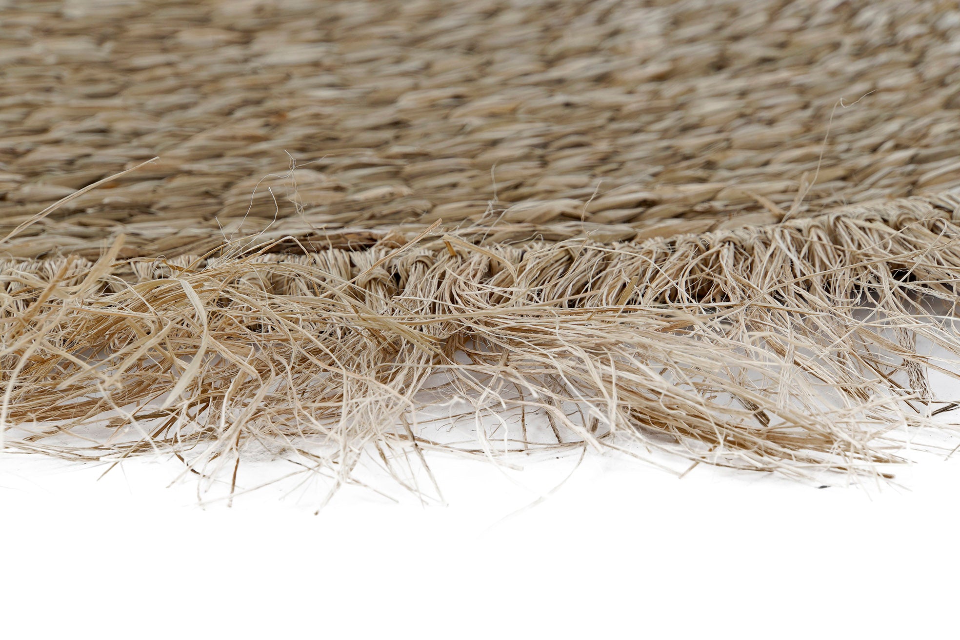 Alfombra Fibra Yute 125X125X1 Flecos Natural
