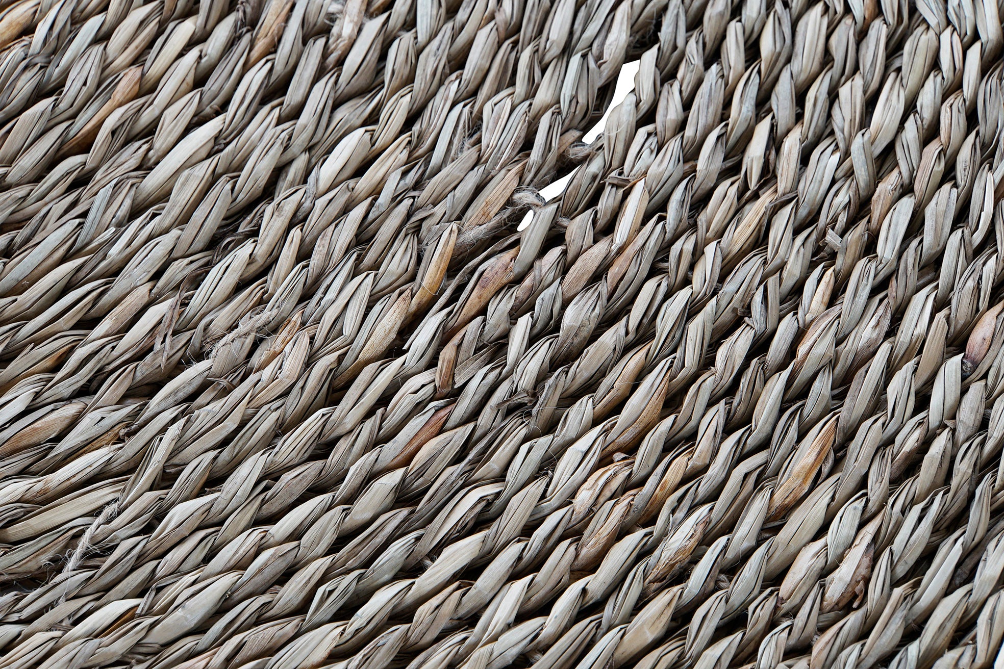 Alfombra Fibra Yute 125X125X1 Flecos Natural