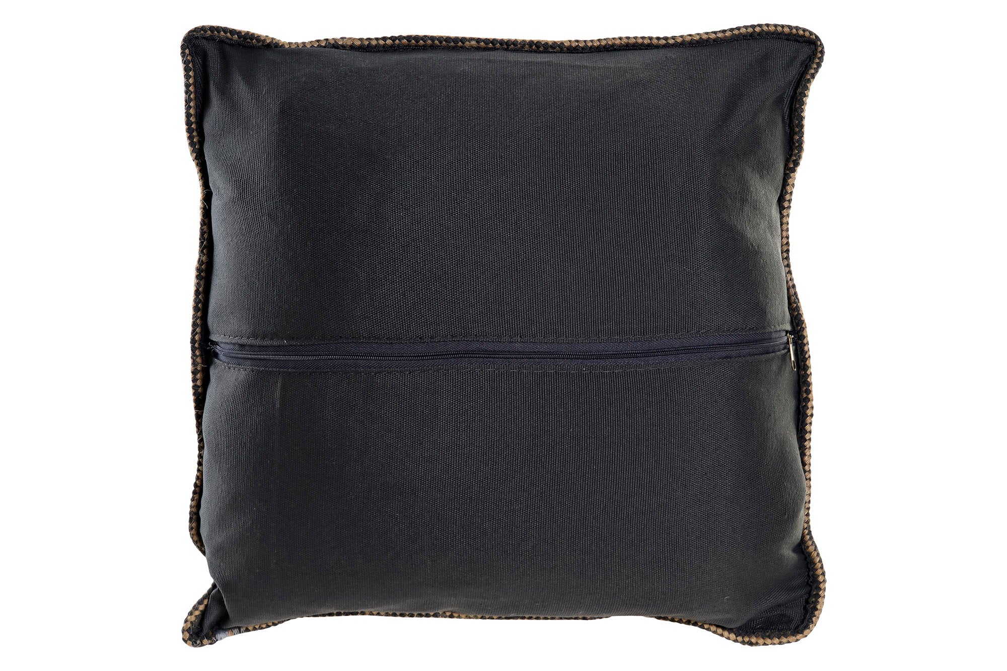 Almofada de Algodão Juta 40X10X40 918 Gr Kg Cinza