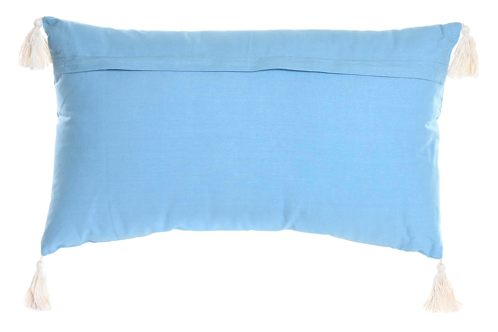 Cotton Cushion 60X15X35 815 Gr. Worn Blue